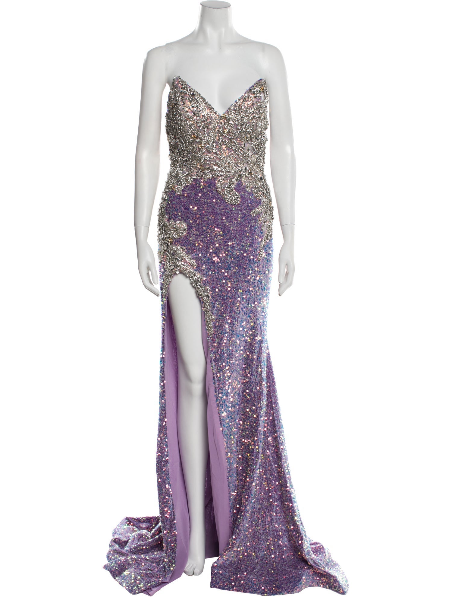 Portia & Scarlett Printed Long Dress w/ Tags