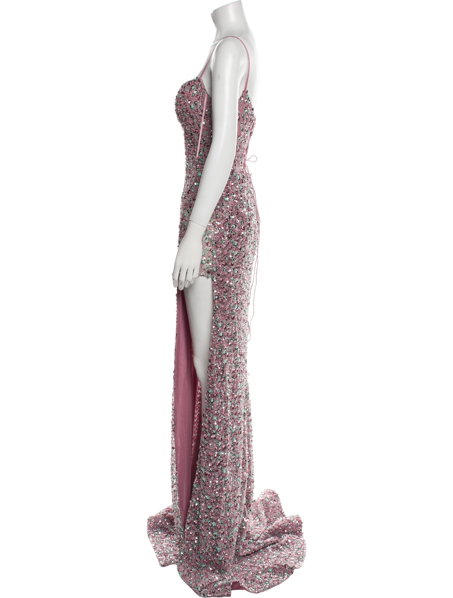 Portia & Scarlett Patterned Long Dress w/ Tags