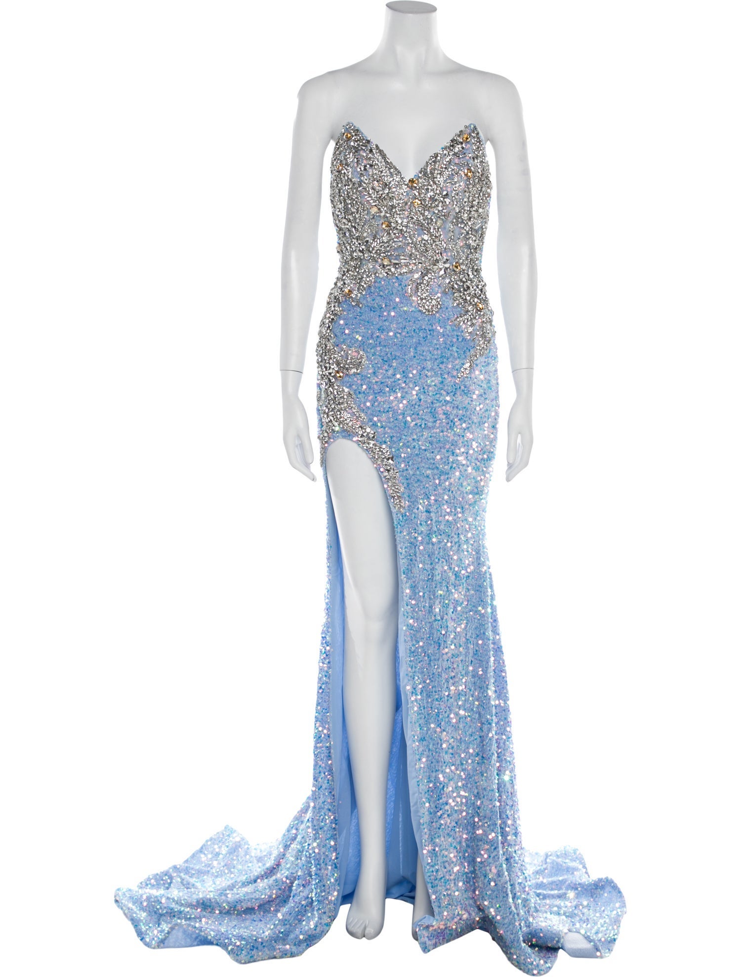 Portia & Scarlett Lace Pattern Long Dress w/ Tags