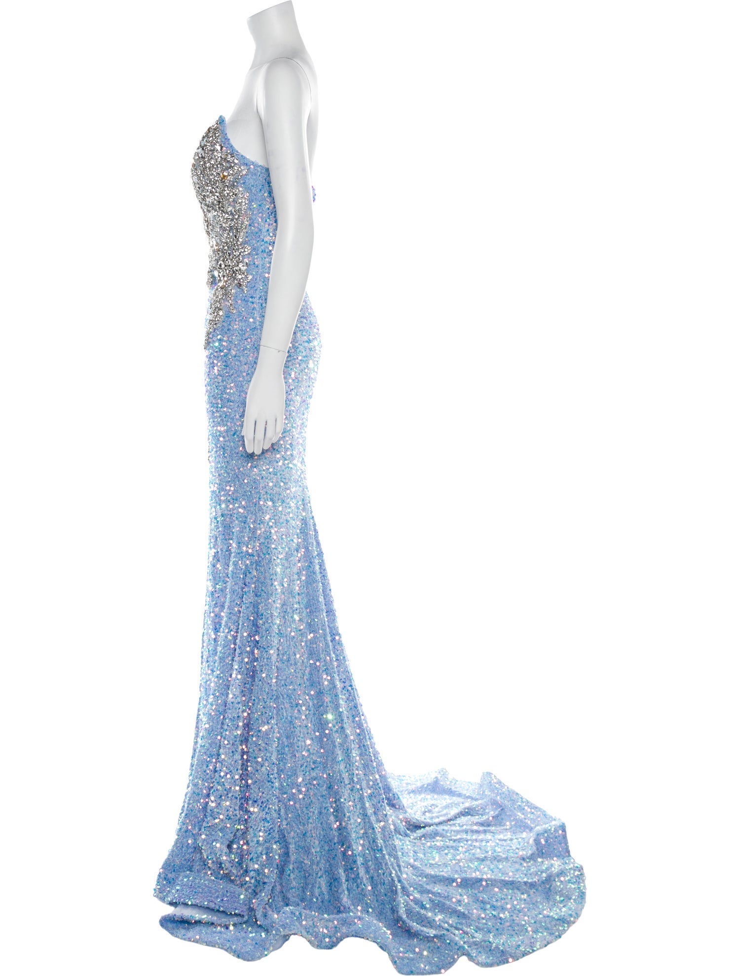 Portia & Scarlett Lace Pattern Long Dress w/ Tags