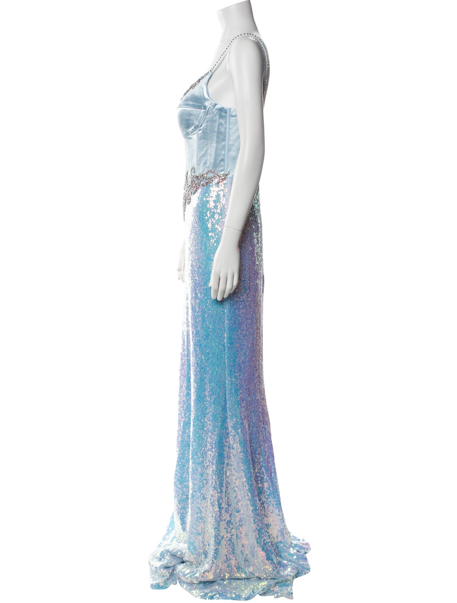 Portia & Scarlett Lace Pattern Long Dress w/ Tags