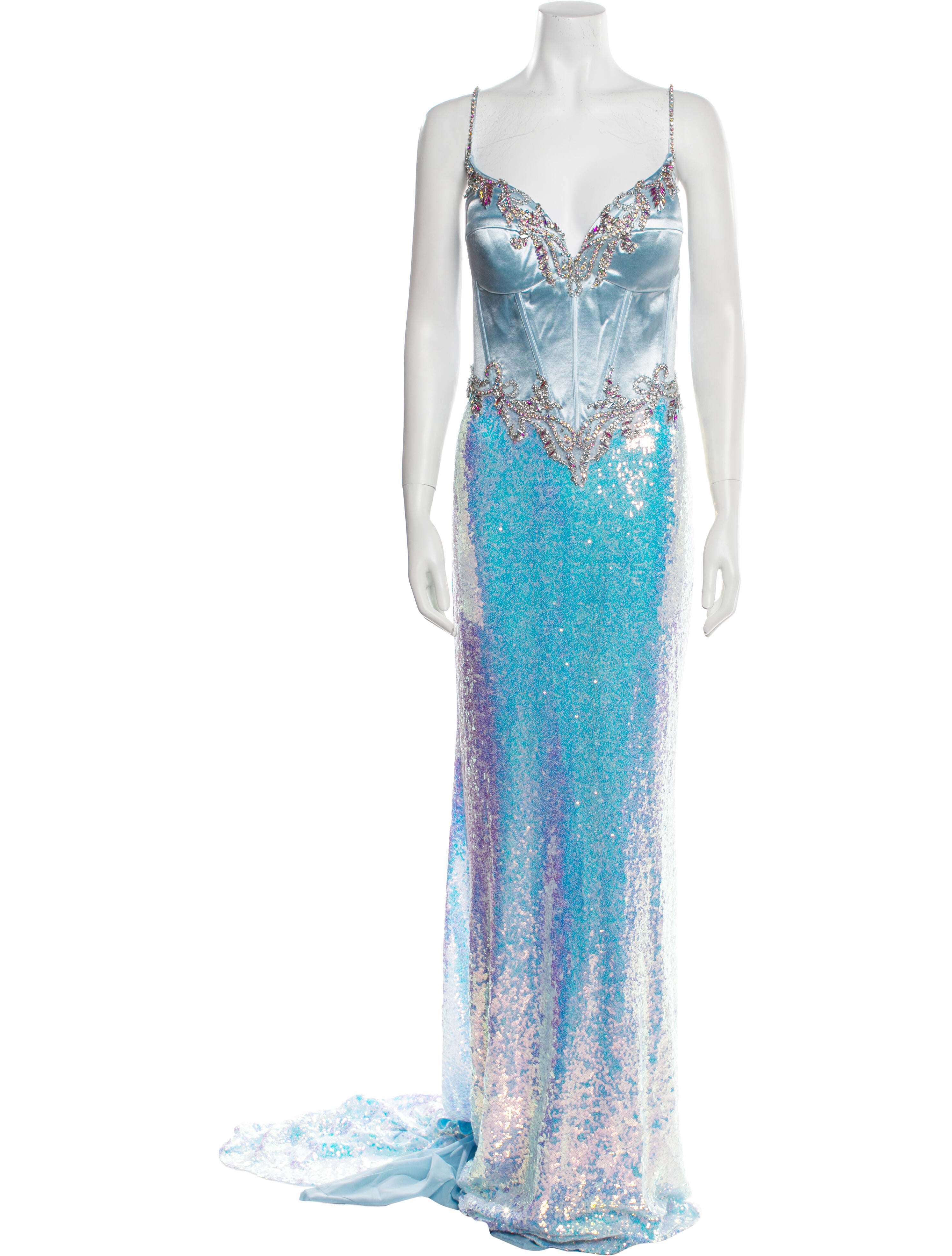 Portia & Scarlett Printed Long Dress w/ Tags