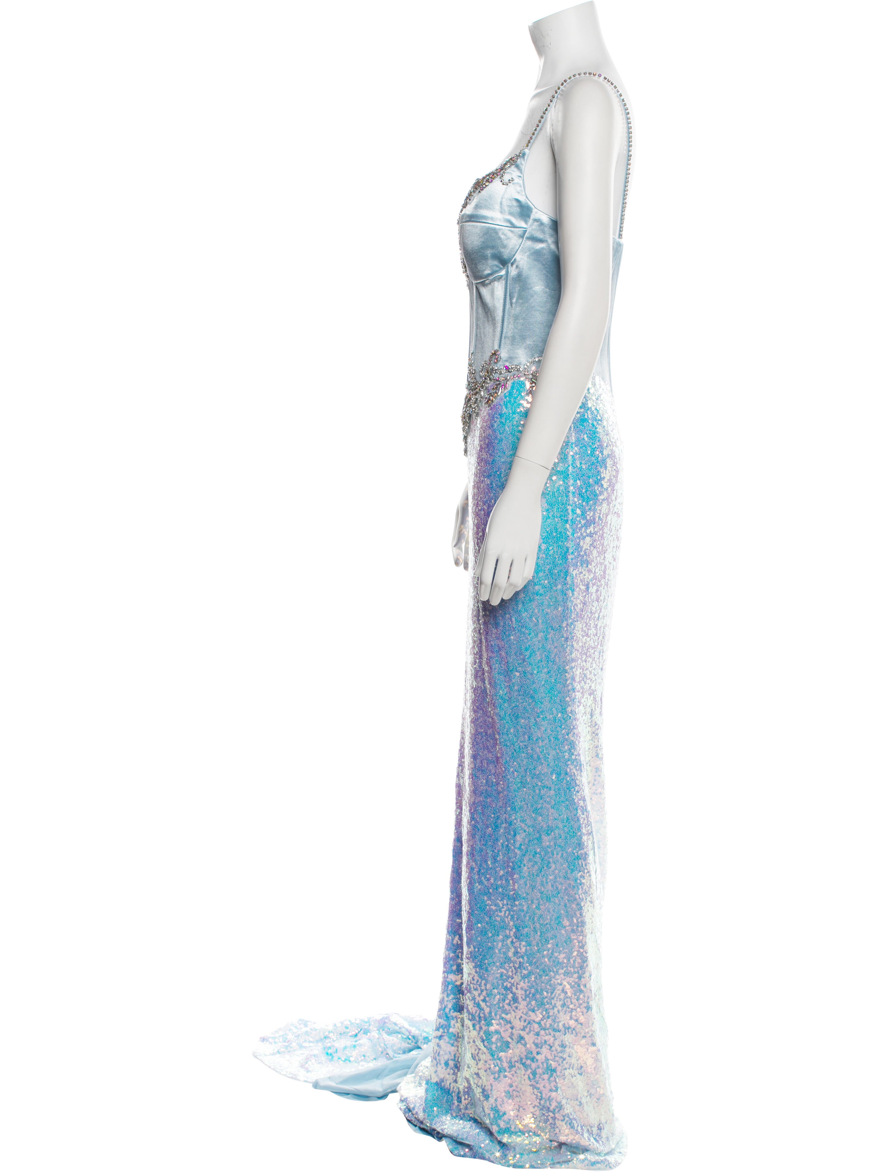 Portia & Scarlett Printed Long Dress w/ Tags