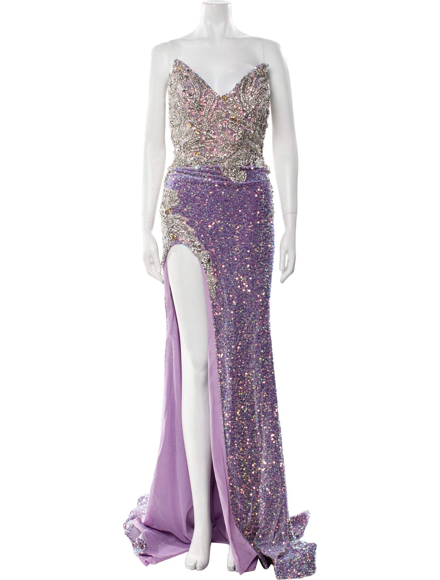 Portia & Scarlett Printed Long Dress w/ Tags