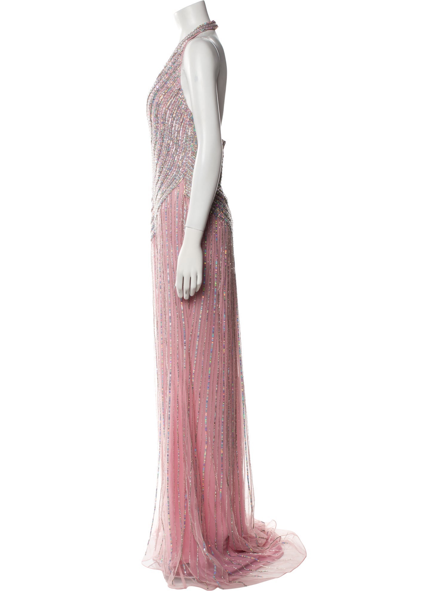 Portia & Scarlett Striped Long Dress