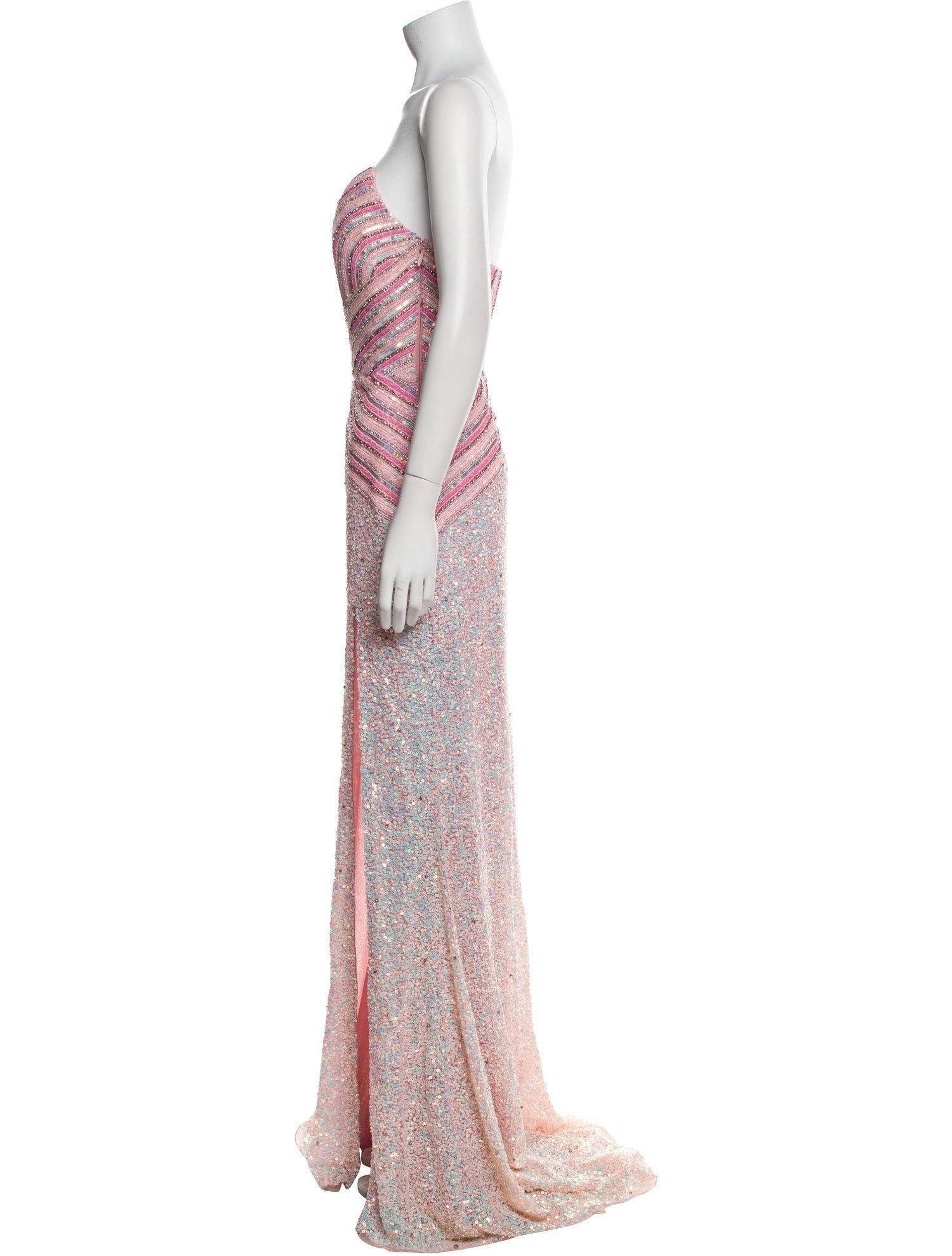 Portia & Scarlett Striped Long Dress