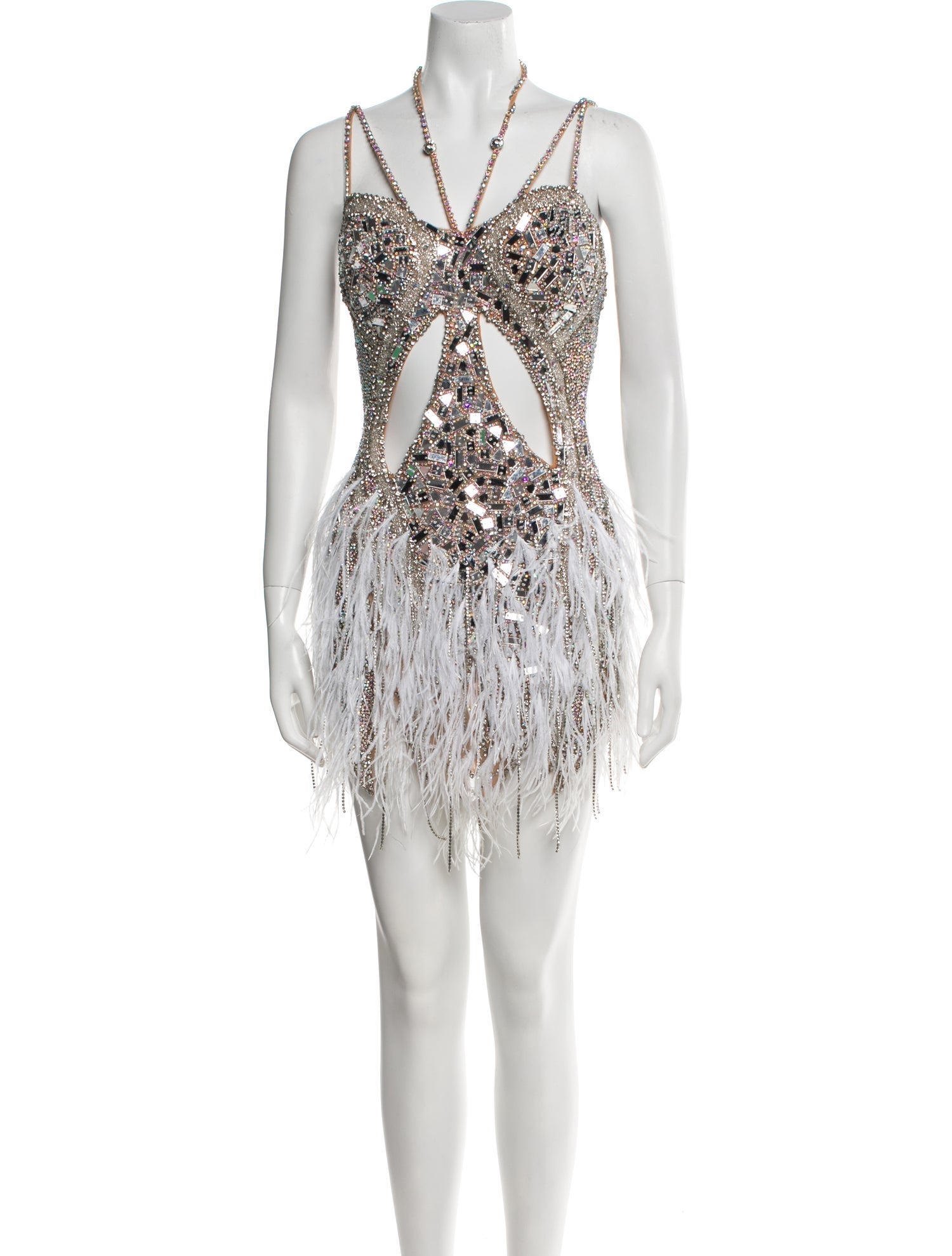 Portia & Scarlett Lace Pattern Mini Dress