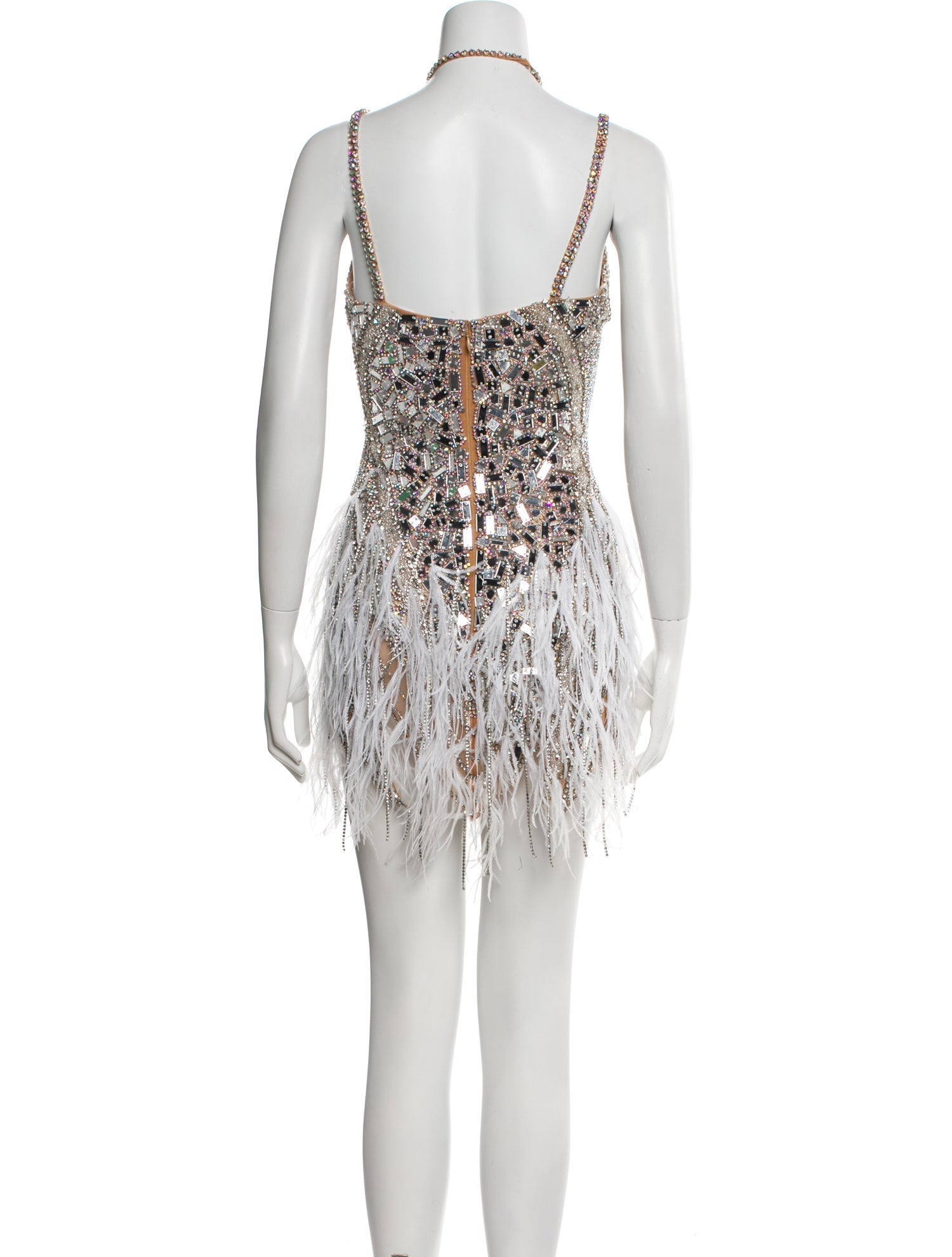 Portia & Scarlett Lace Pattern Mini Dress