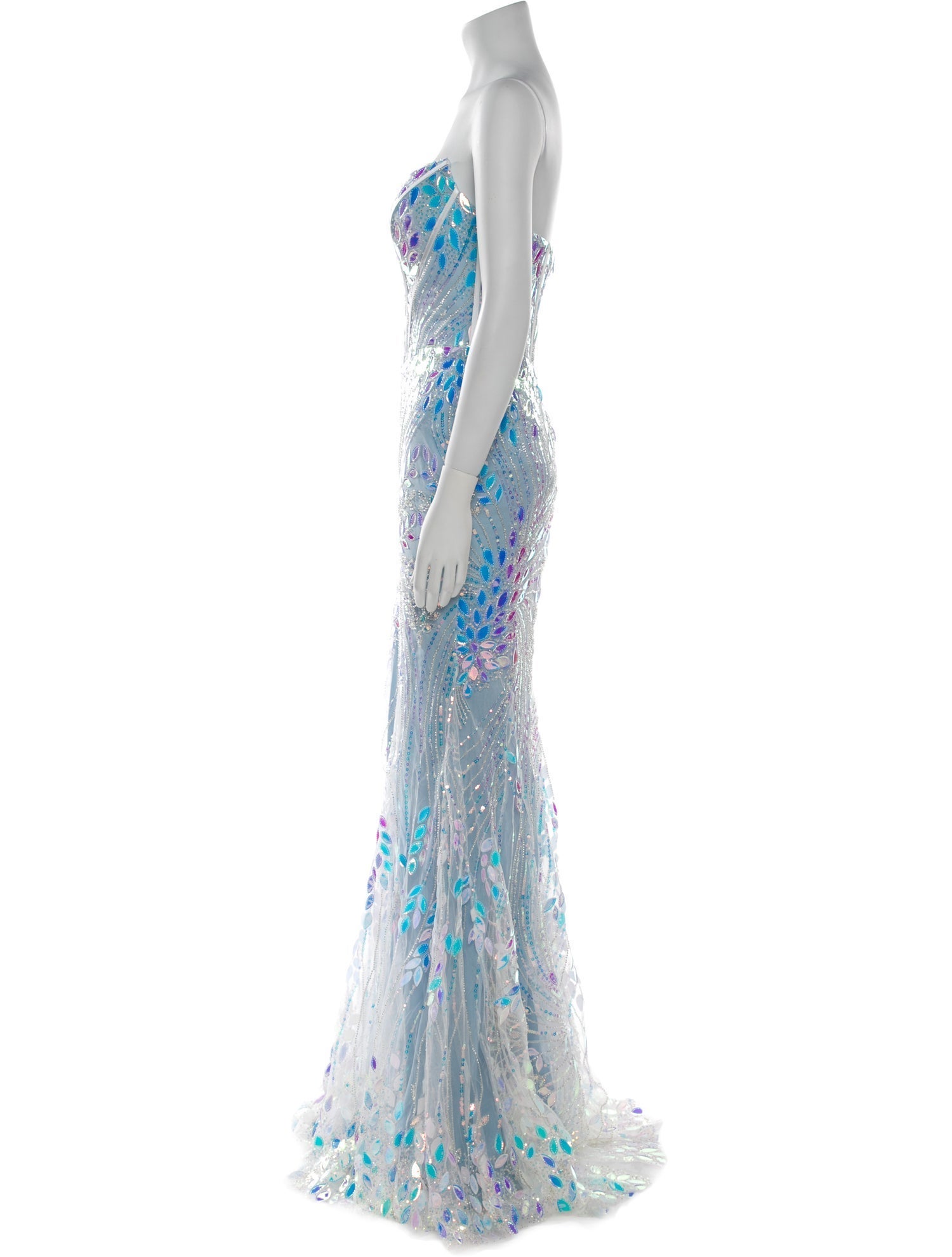 Portia & Scarlett Printed Long Dress w/ Tags