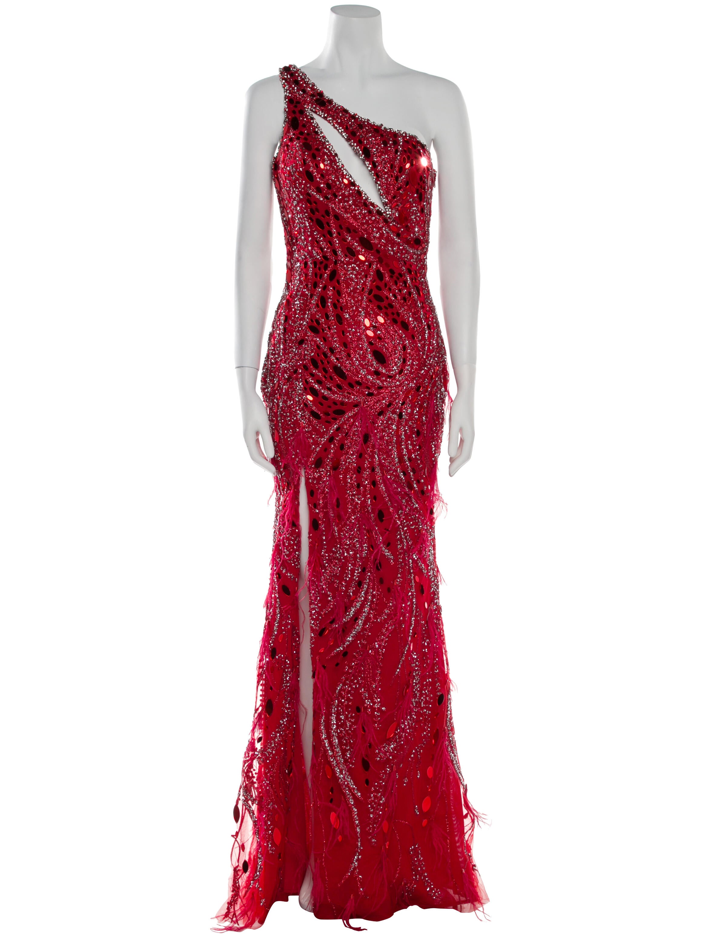 Portia & Scarlett Polka Dot Print Long Dress w/ Tags