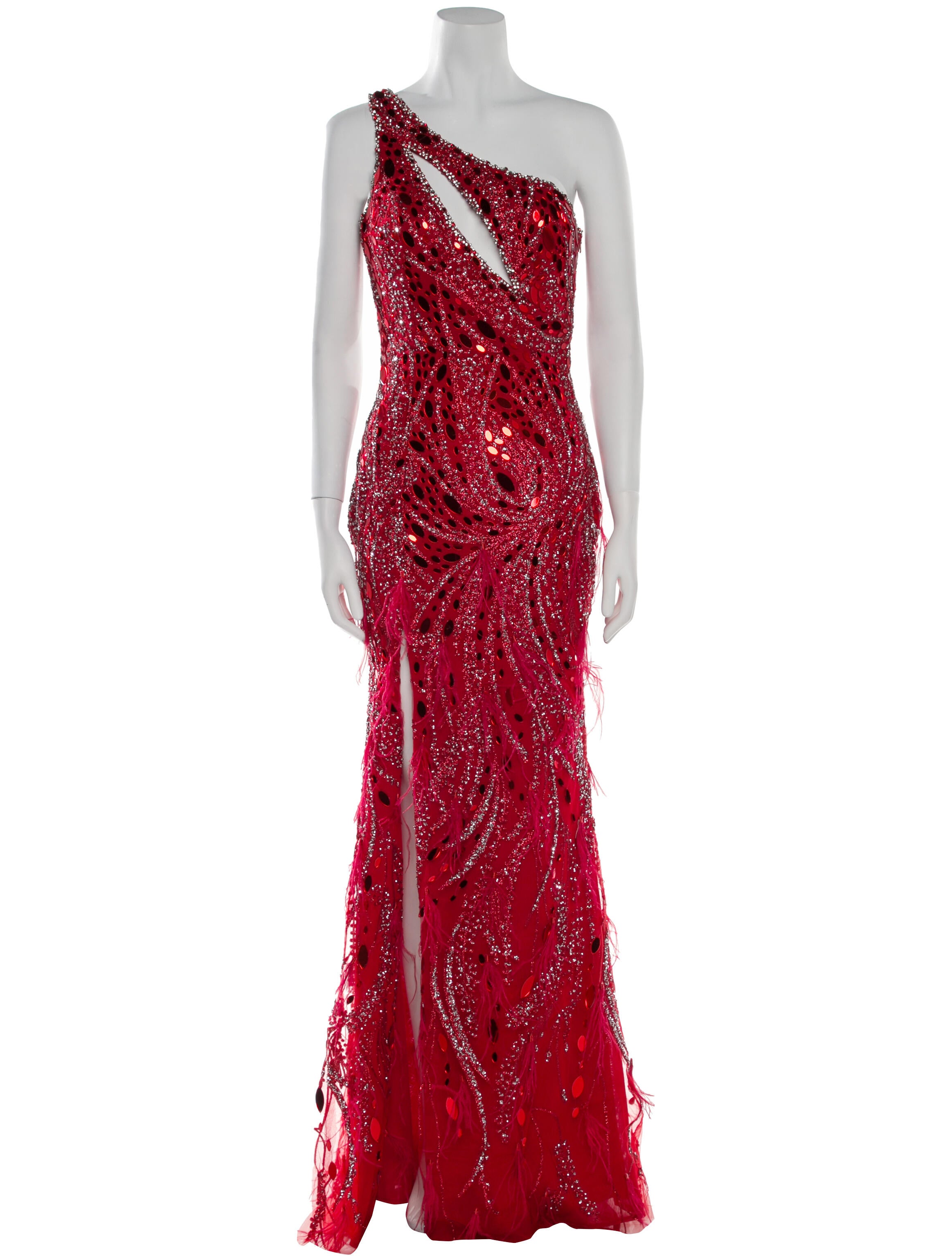 Portia & Scarlett One-Shoulder Long Dress w/ Tags