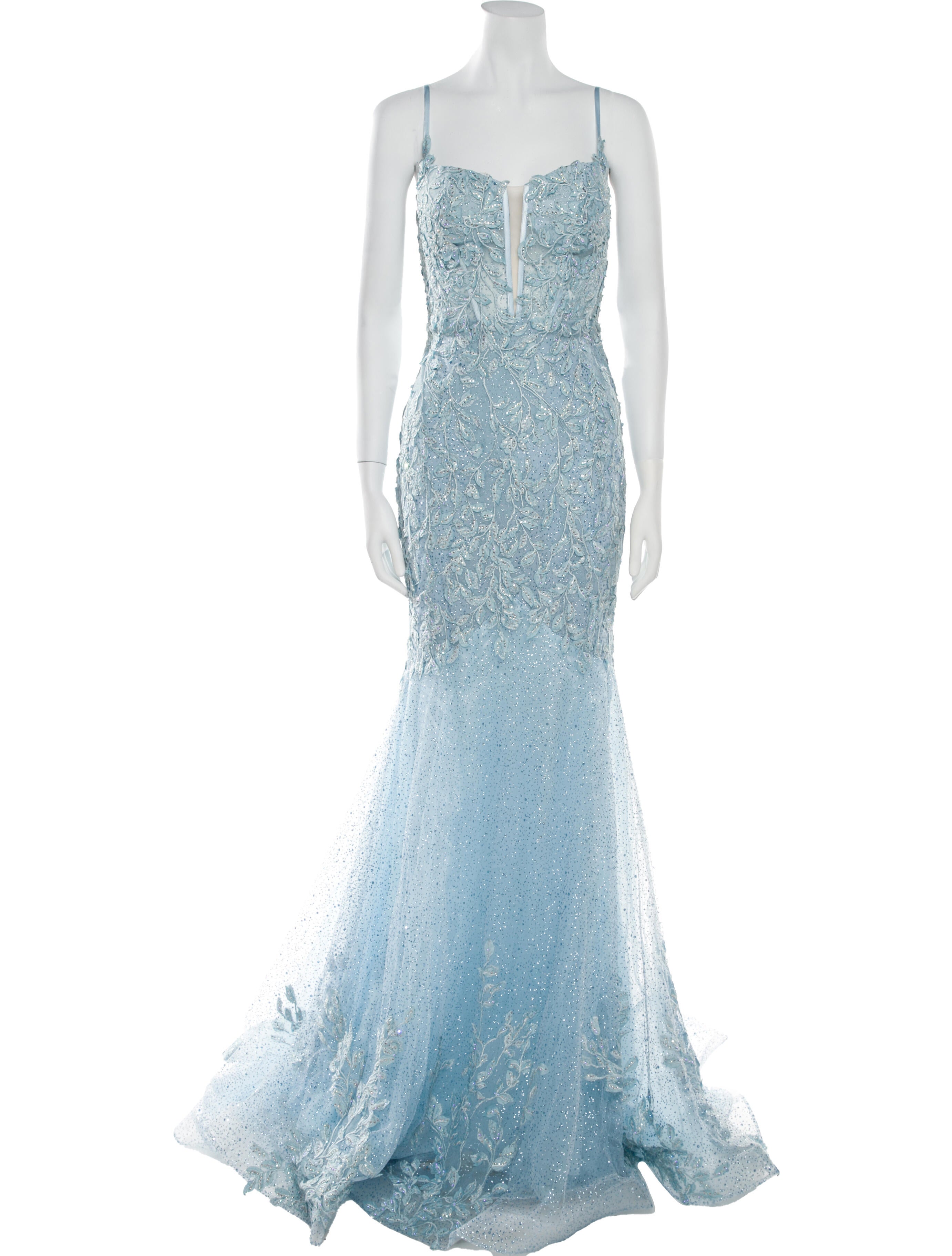 Portia & Scarlett Lace Pattern Long Dress w/ Tags