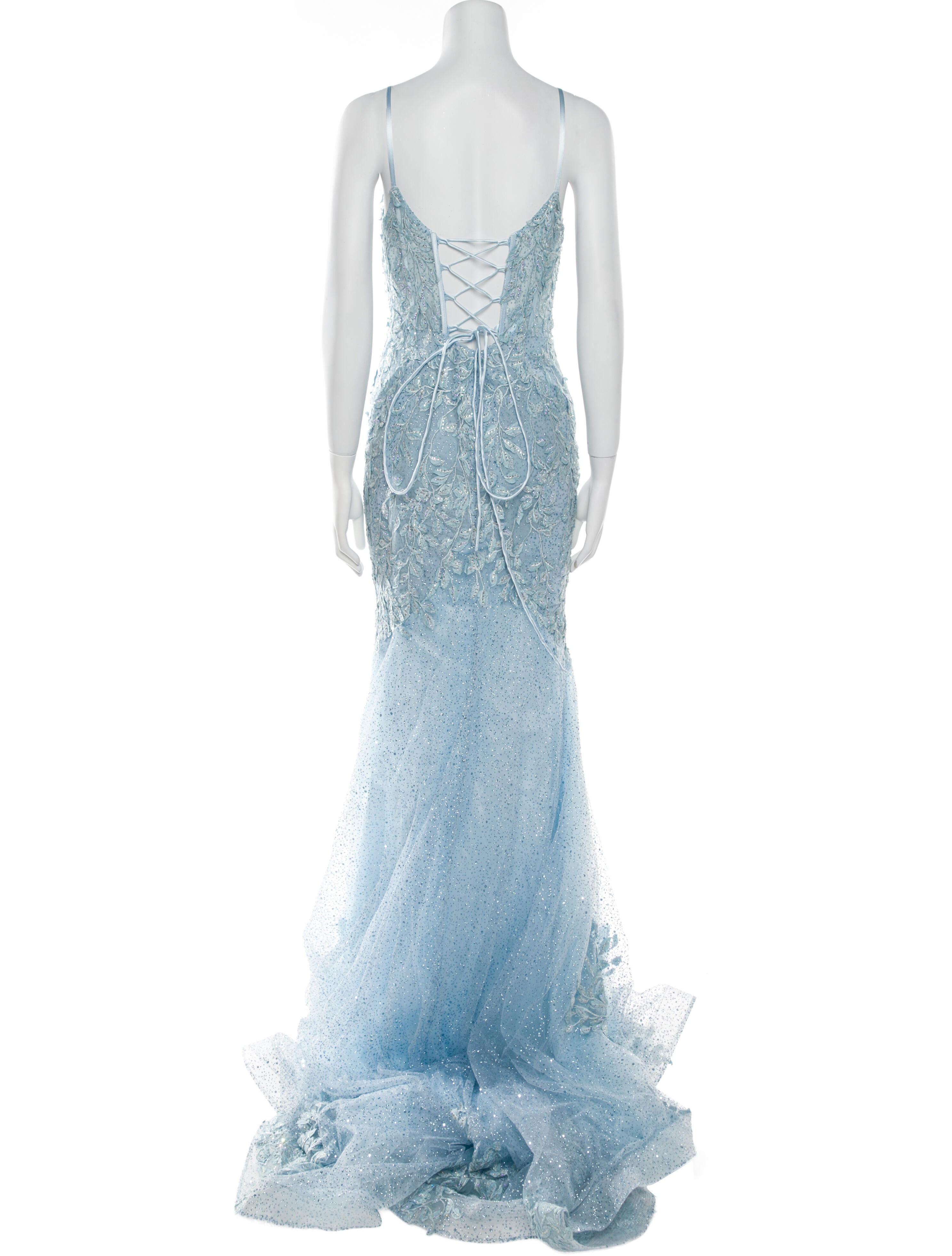 Portia & Scarlett Lace Pattern Long Dress w/ Tags