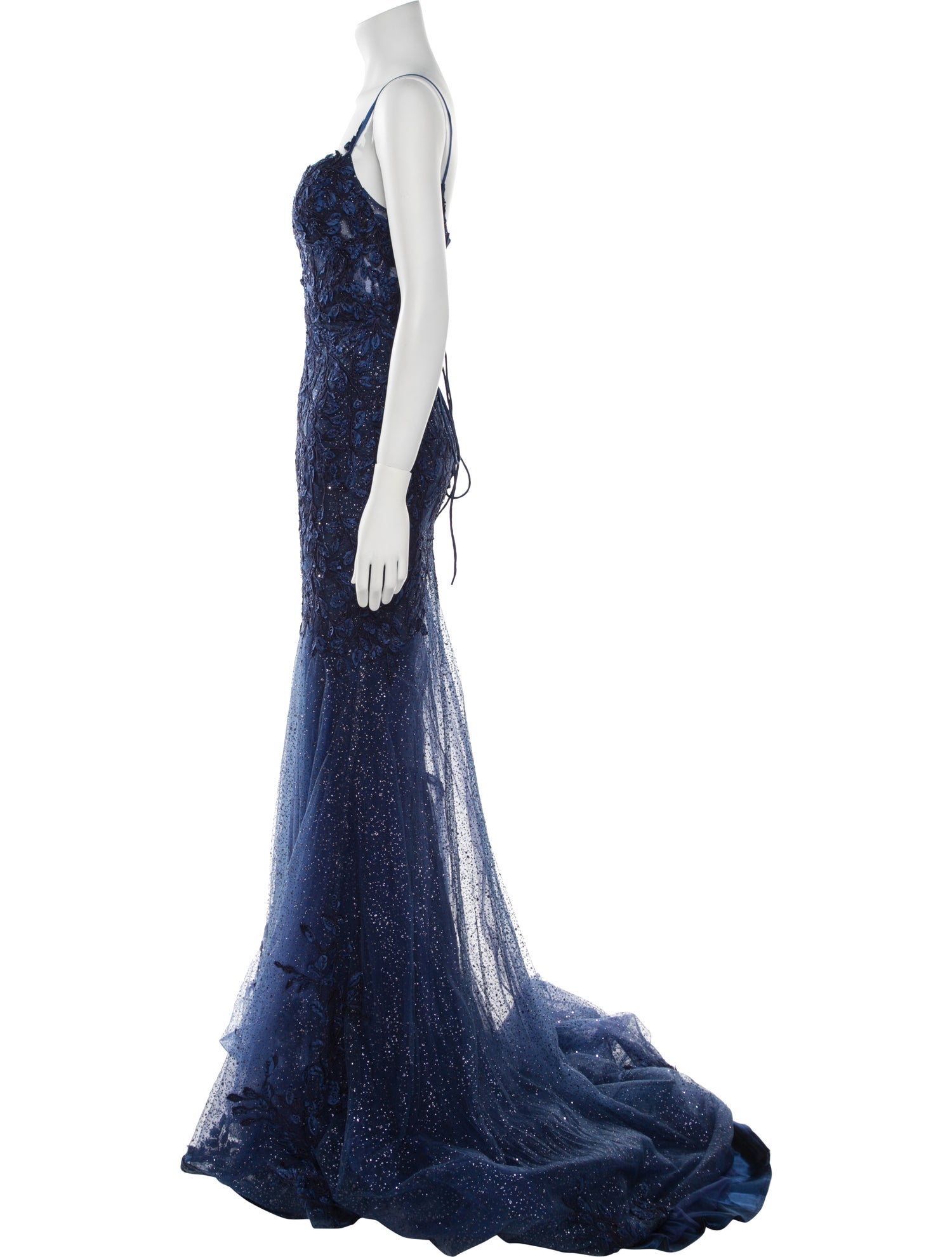 Portia & Scarlett Square Neckline Long Dress w/ Tags