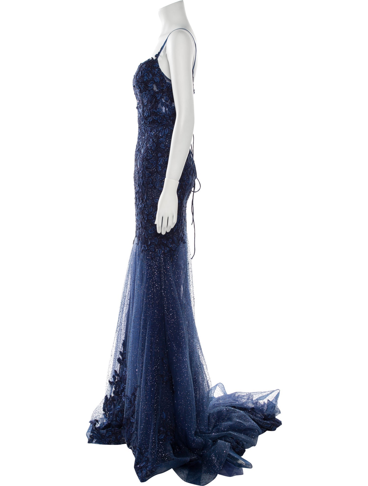 Portia & Scarlett Square Neckline Long Dress w/ Tags