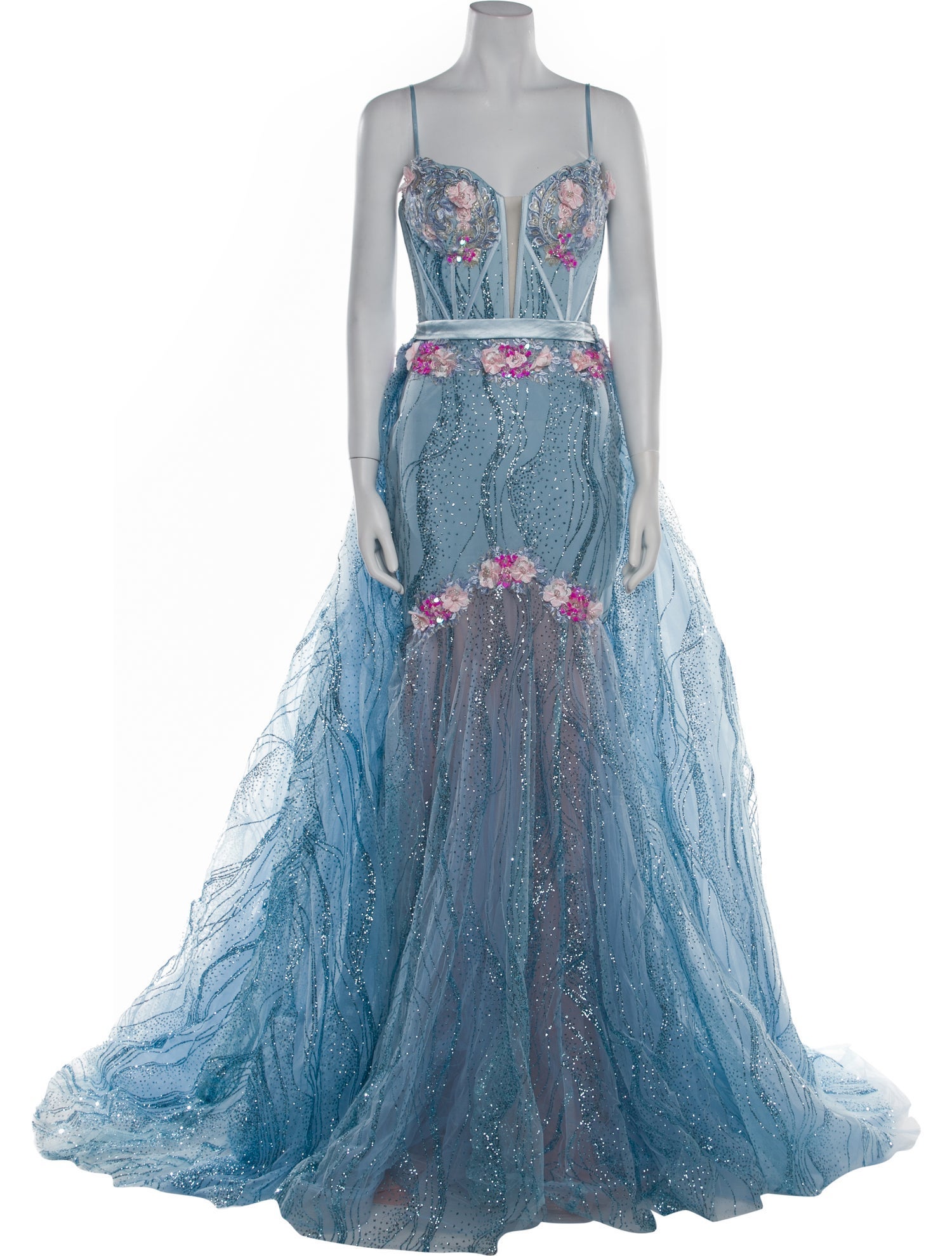 Portia & Scarlett Patterned Long Dress w/ Tags