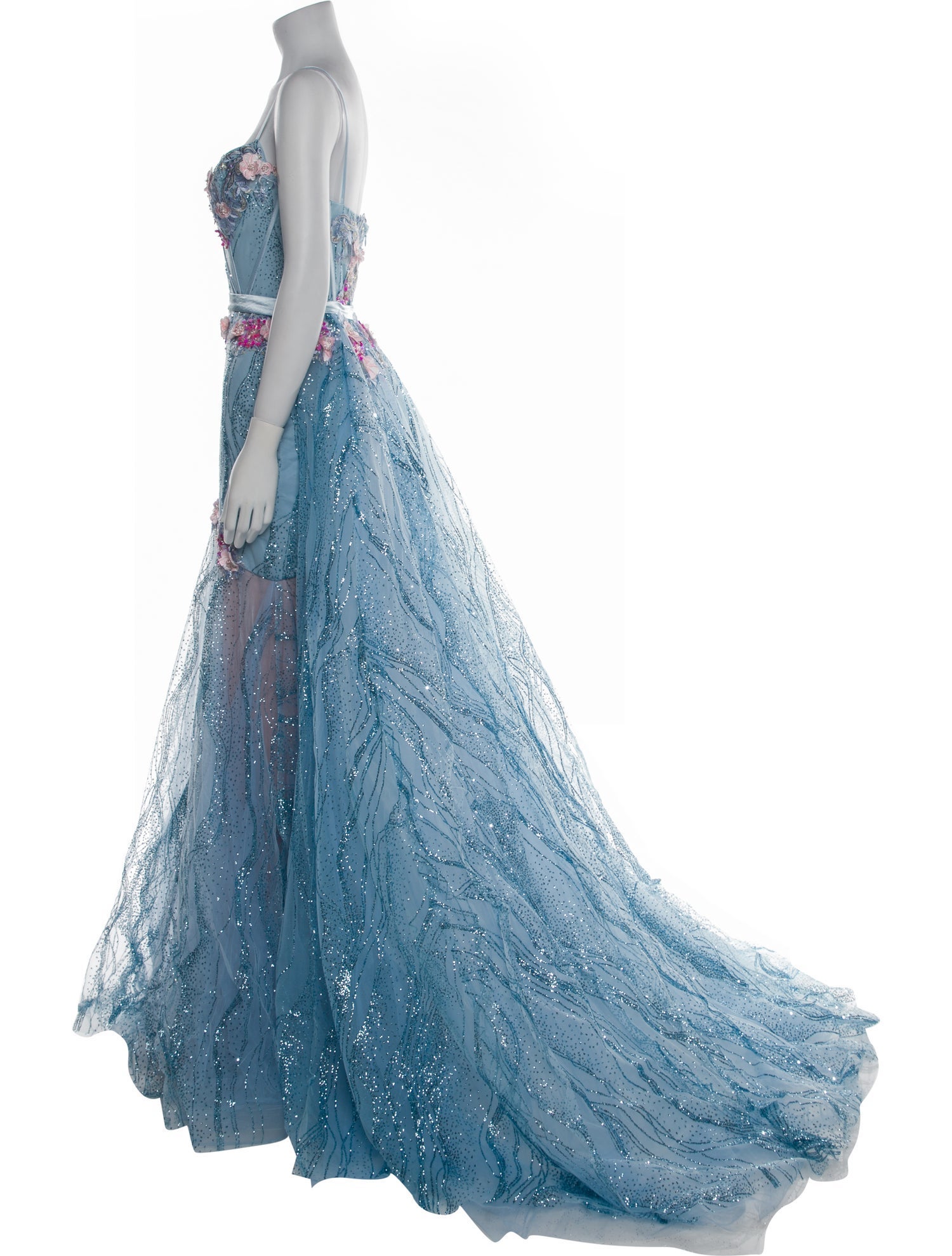 Portia & Scarlett Patterned Long Dress w/ Tags