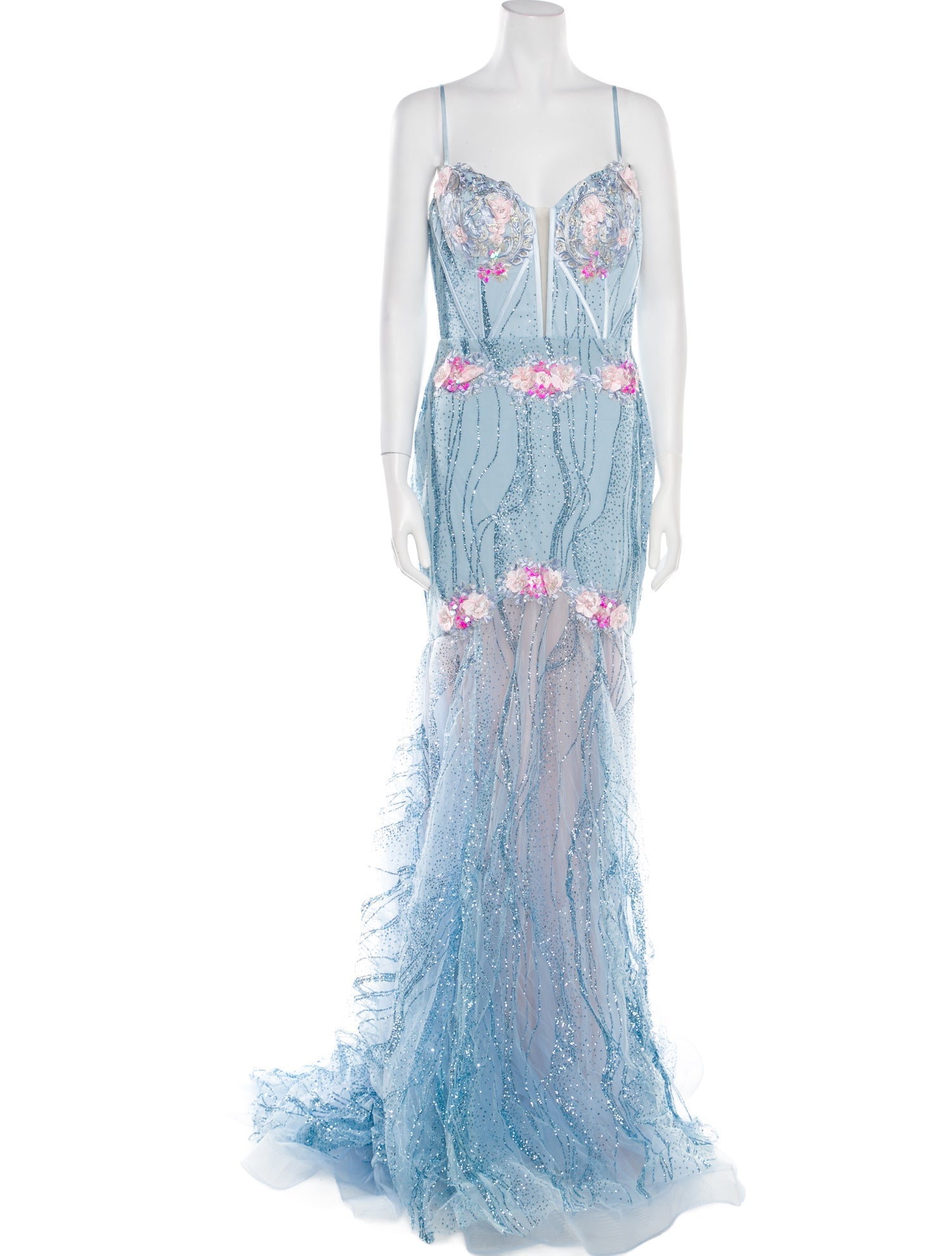 Portia & Scarlett Paisley Print Long Dress w/ Tags