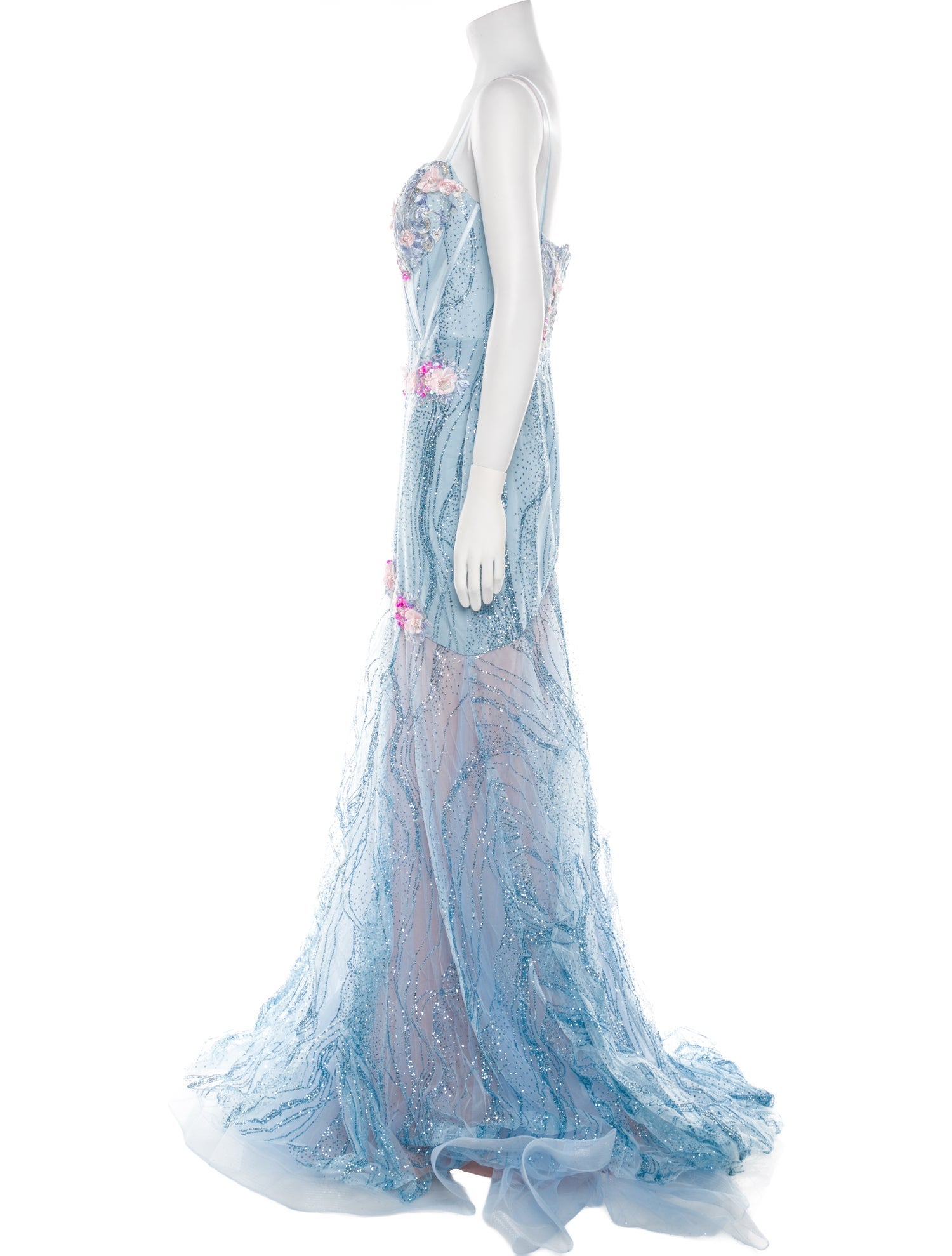 Portia & Scarlett Paisley Print Long Dress w/ Tags