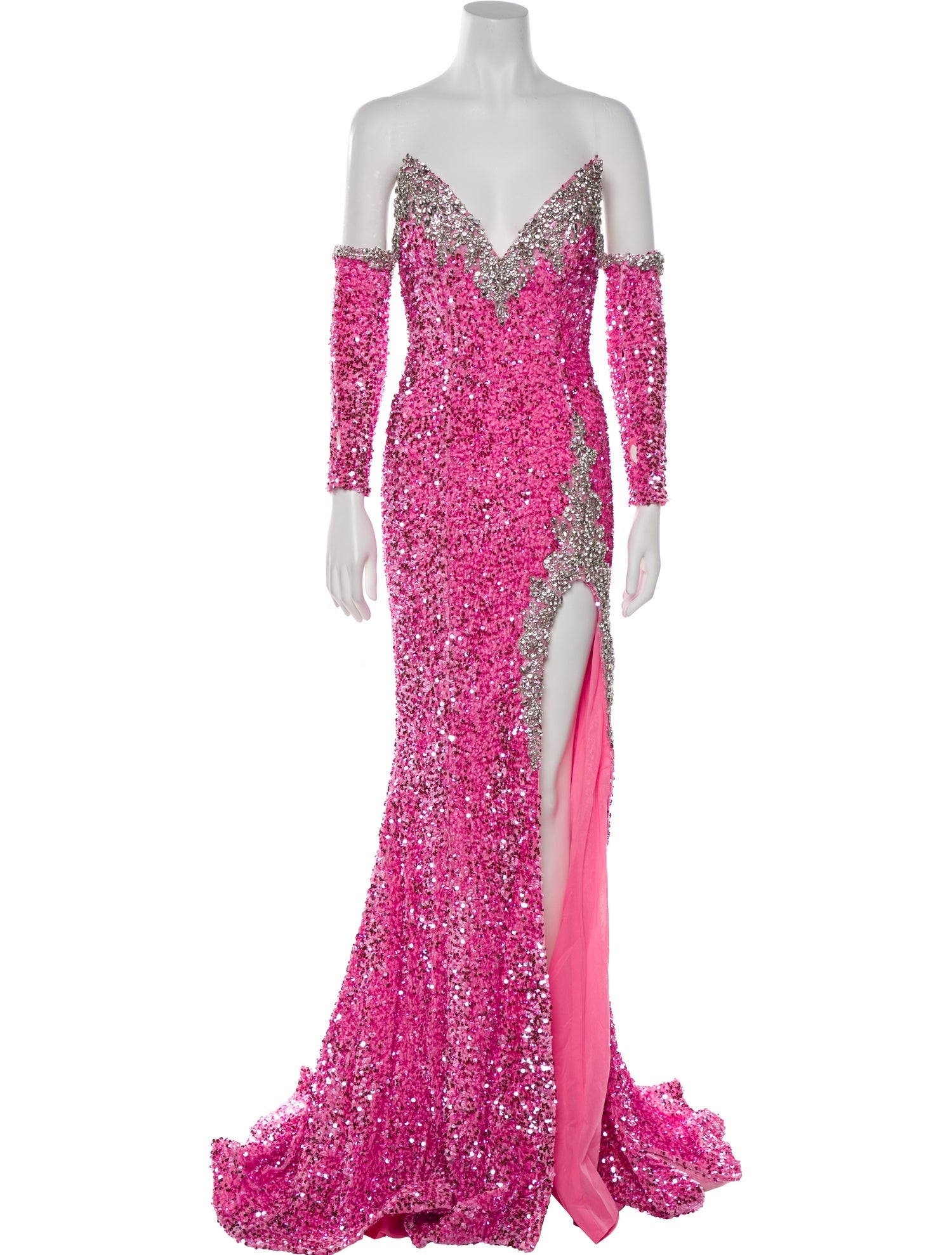 Portia & Scarlett Printed Long Dress w/ Tags