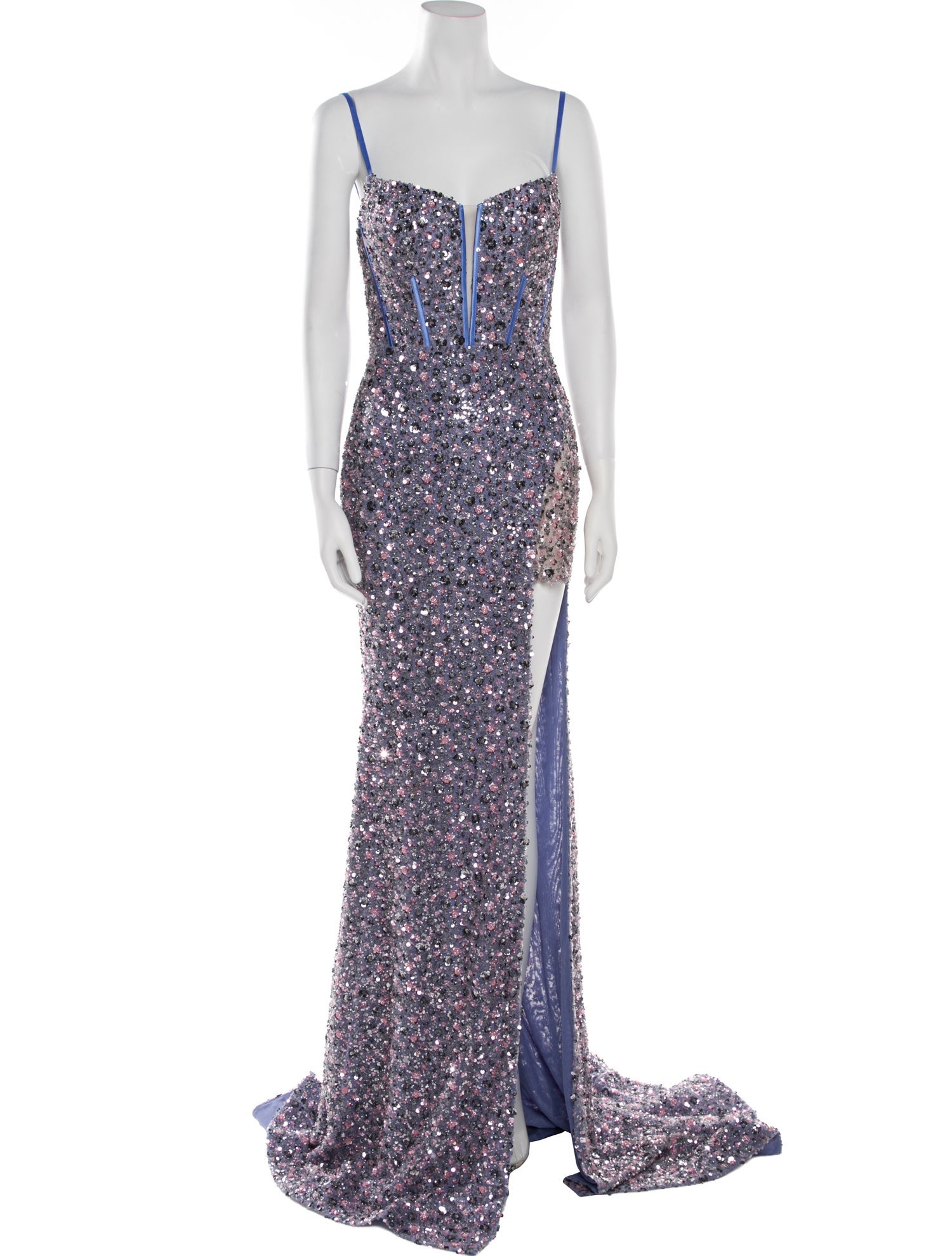 Portia & Scarlett Patterned Long Dress w/ Tags