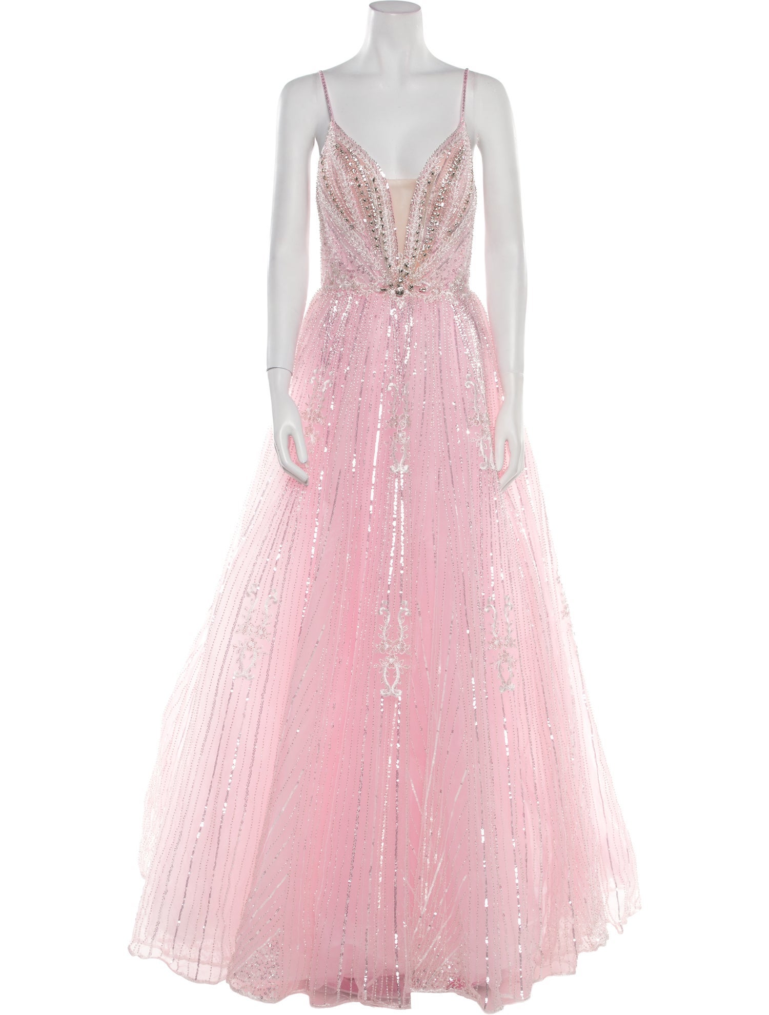 Portia & Scarlett V-Neck Long Dress