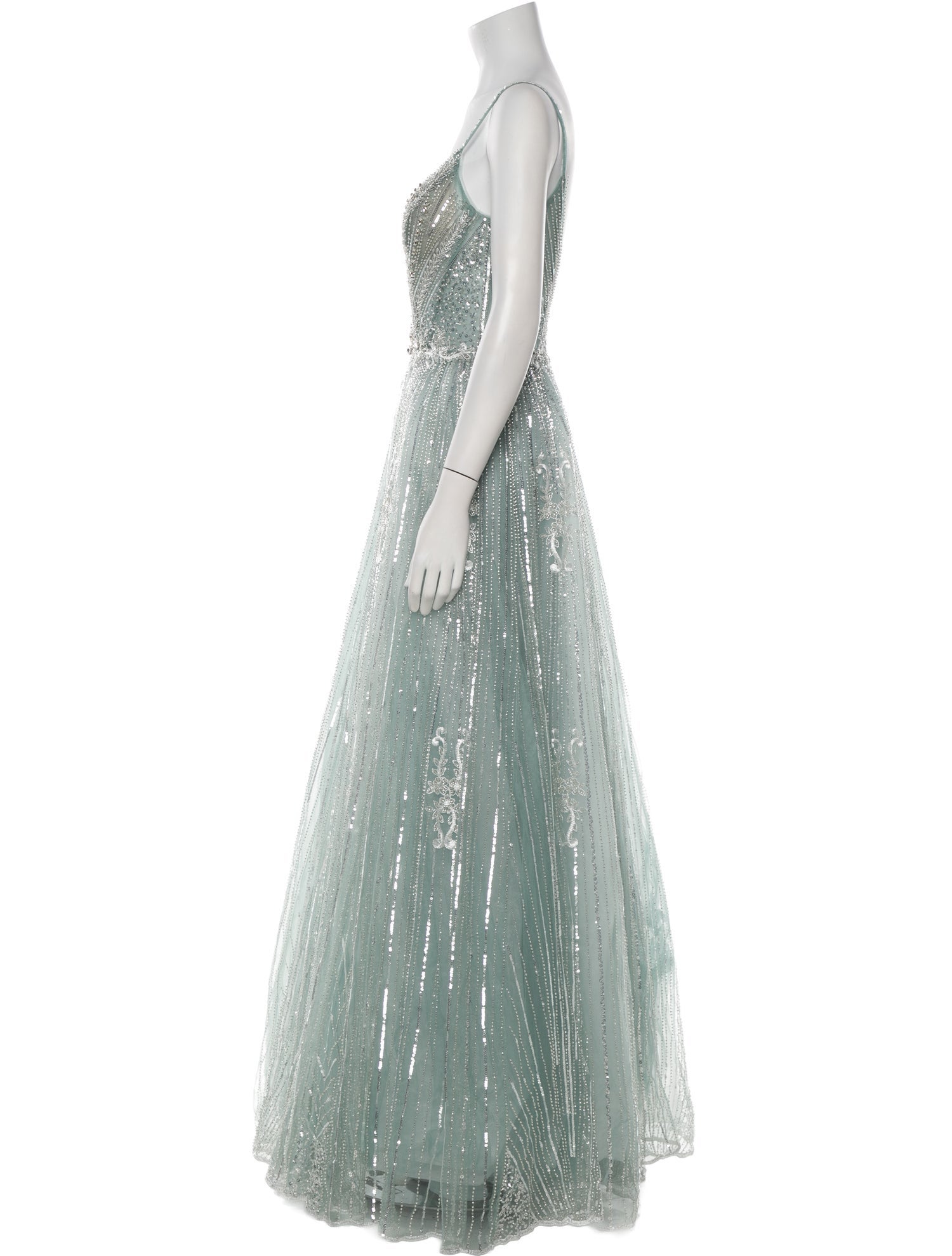 Portia & Scarlett V-Neck Long Dress w/ Tags