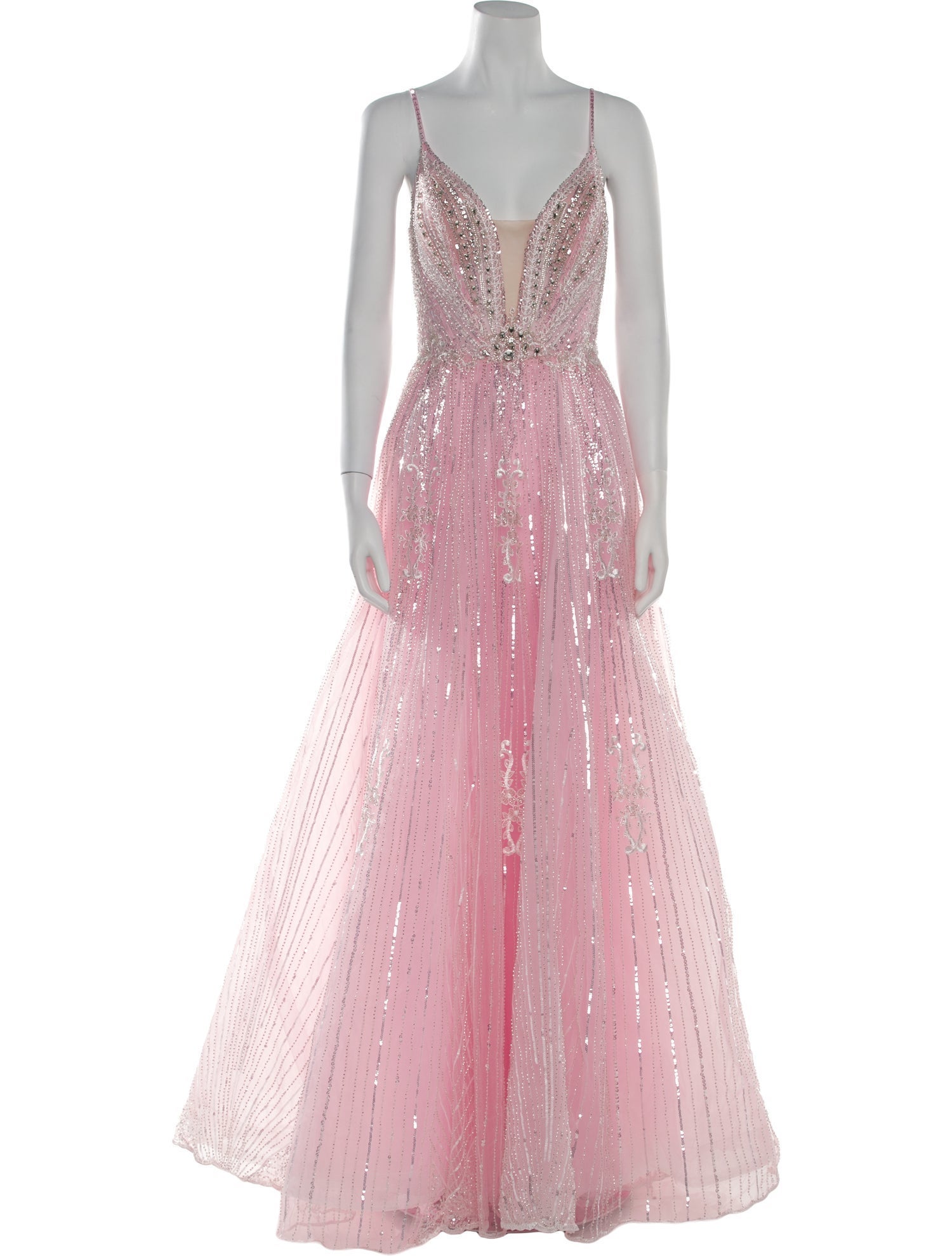 Portia & Scarlett V-Neck Long Dress w/ Tags