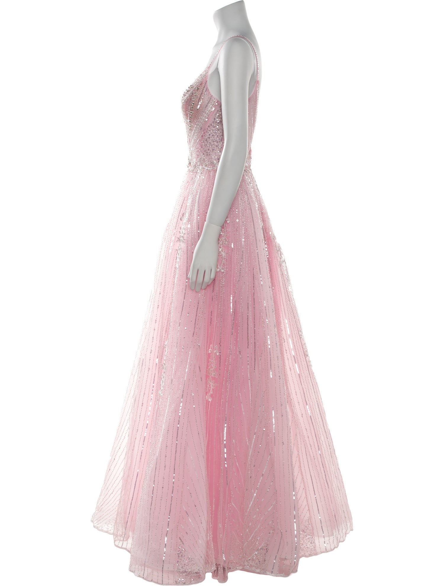 Portia & Scarlett V-Neck Long Dress w/ Tags