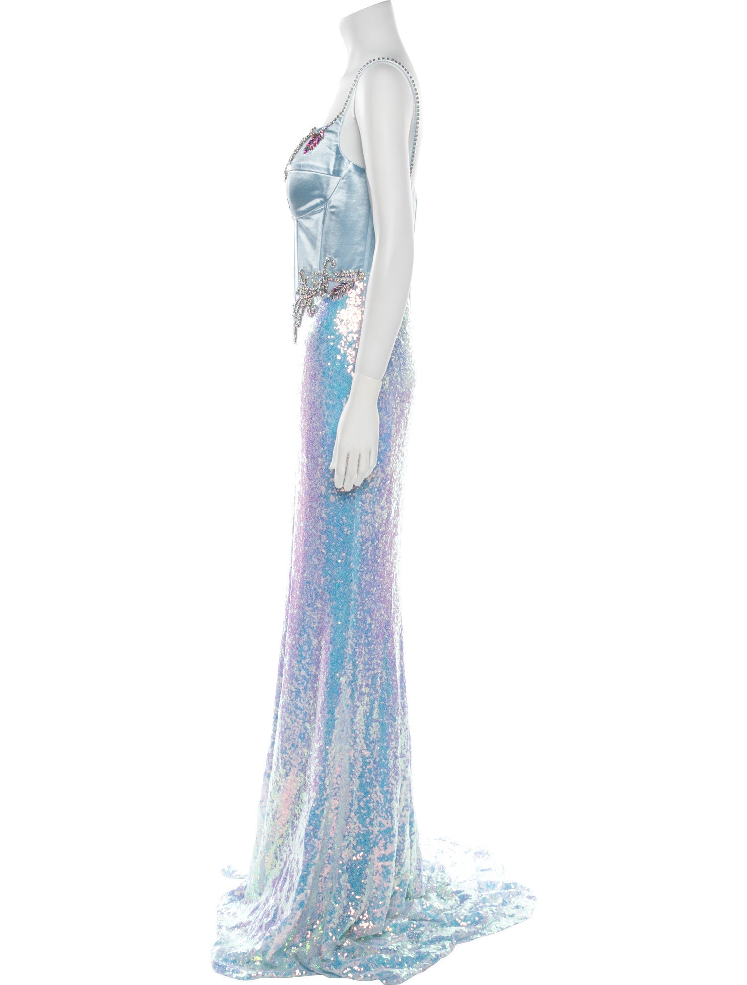 Portia & Scarlett Printed Long Dress w/ Tags