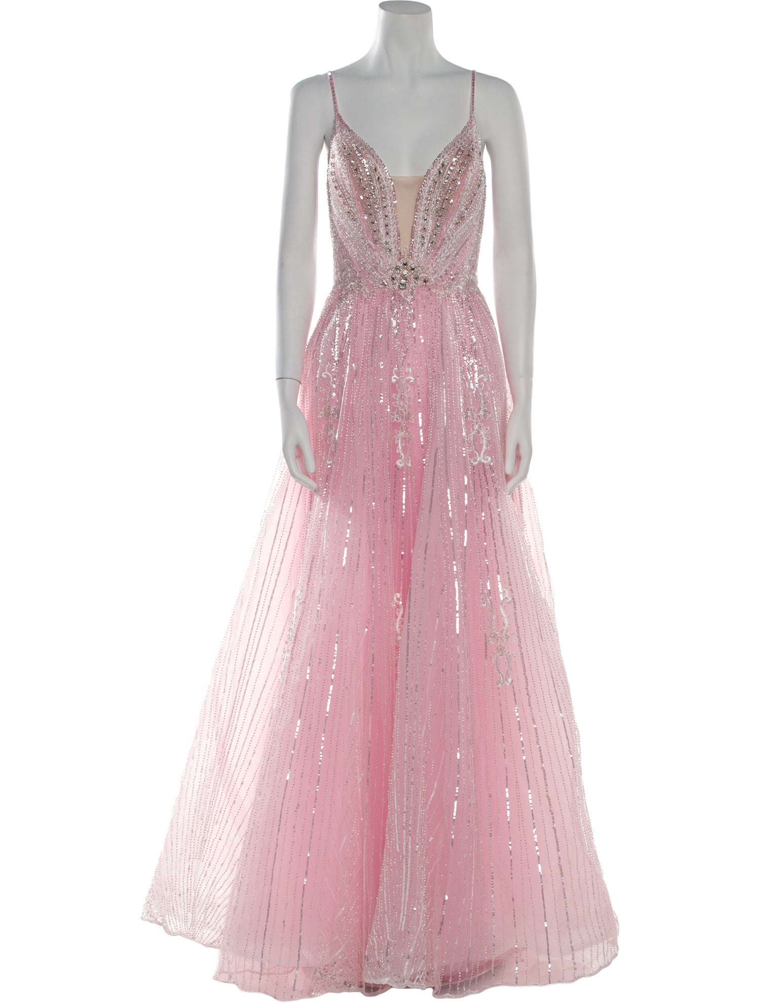 Portia & Scarlett Patterned Long Dress w/ Tags