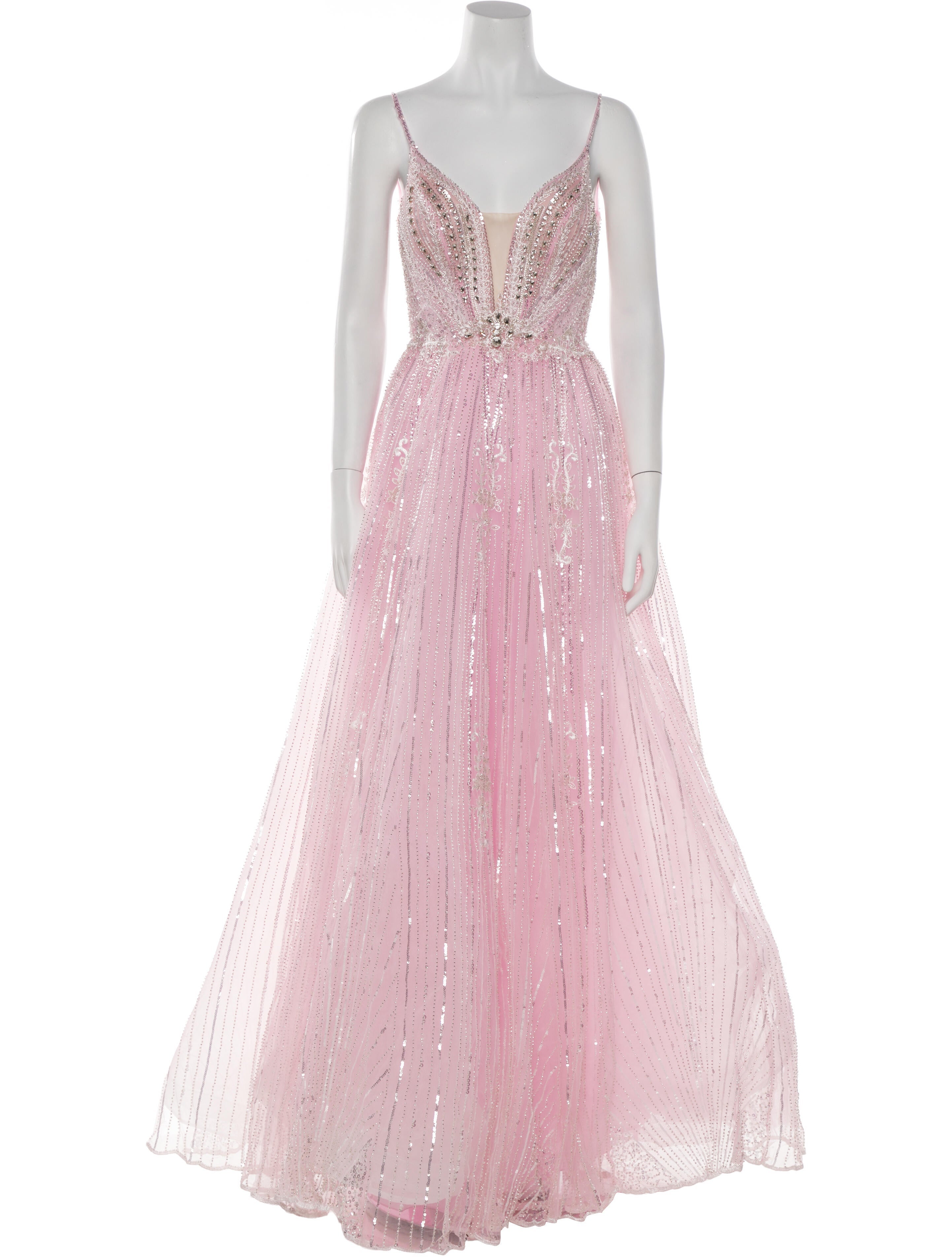 Portia & Scarlett V-Neck Long Dress w/ Tags