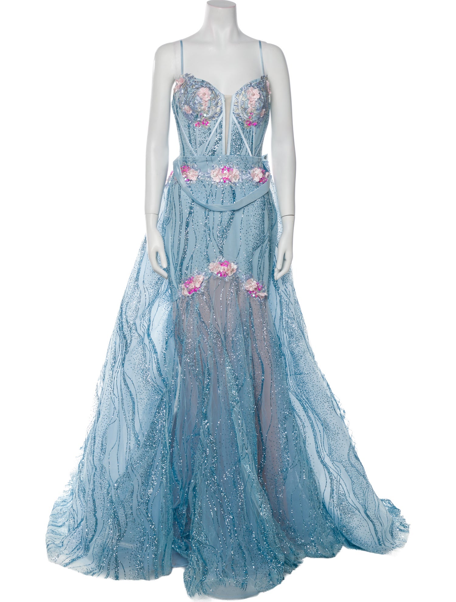 Portia & Scarlett Paisley Print Long Dress w/ Tags