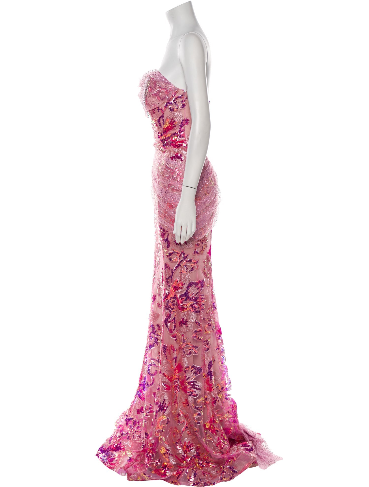 Portia & Scarlett Lace Pattern Long Dress w/ Tags