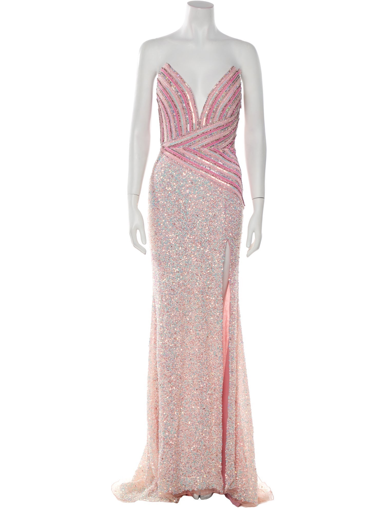 Portia & Scarlett Patterned Long Dress w/ Tags