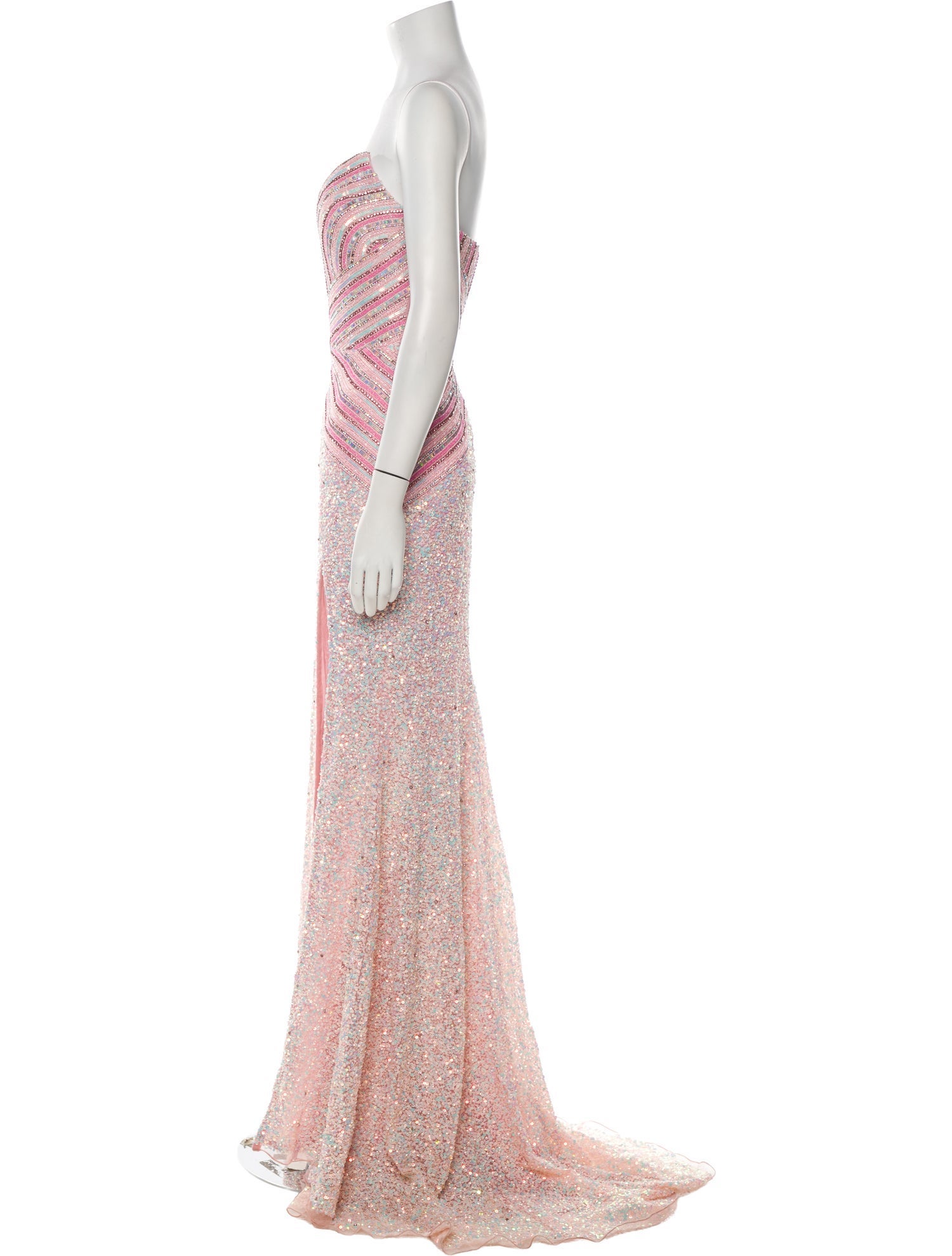 Portia & Scarlett Patterned Long Dress w/ Tags