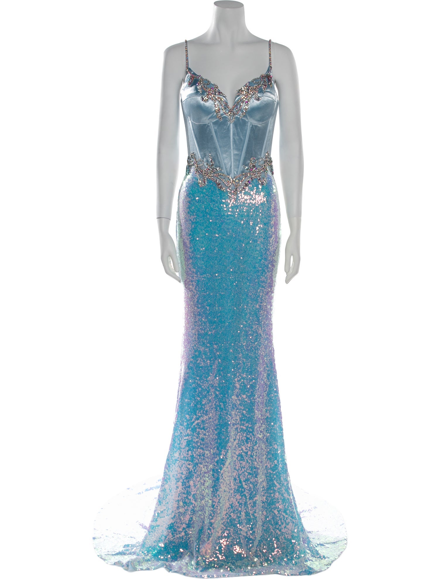 Portia & Scarlett Printed Long Dress w/ Tags