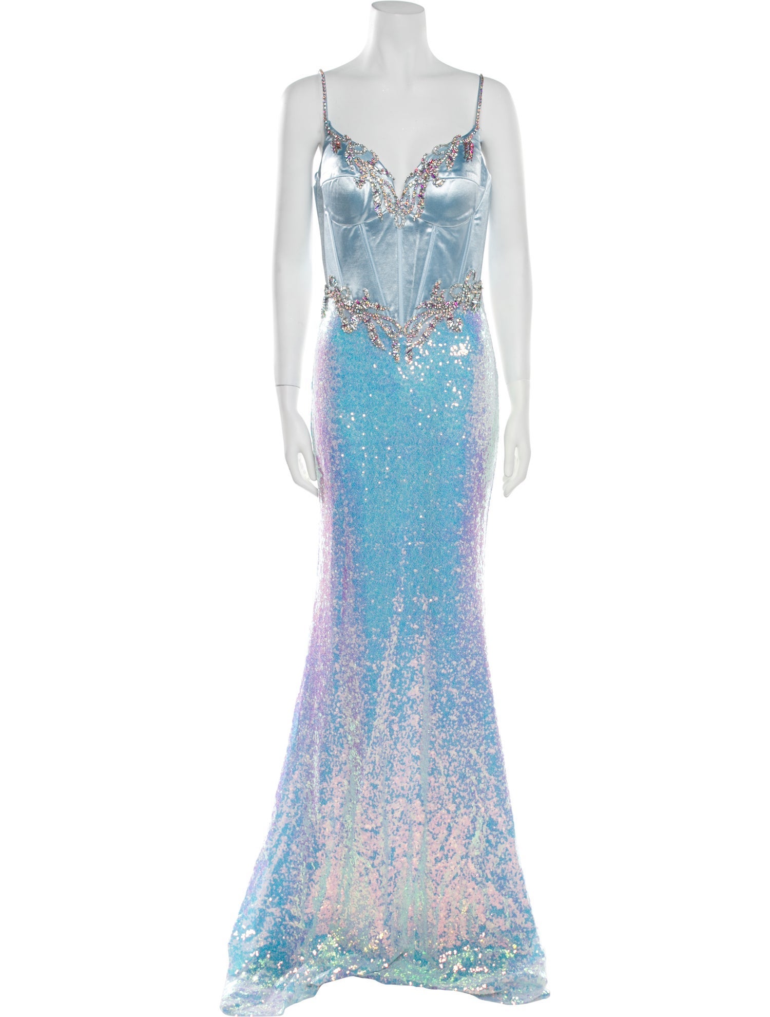 Portia & Scarlett Printed Long Dress w/ Tags