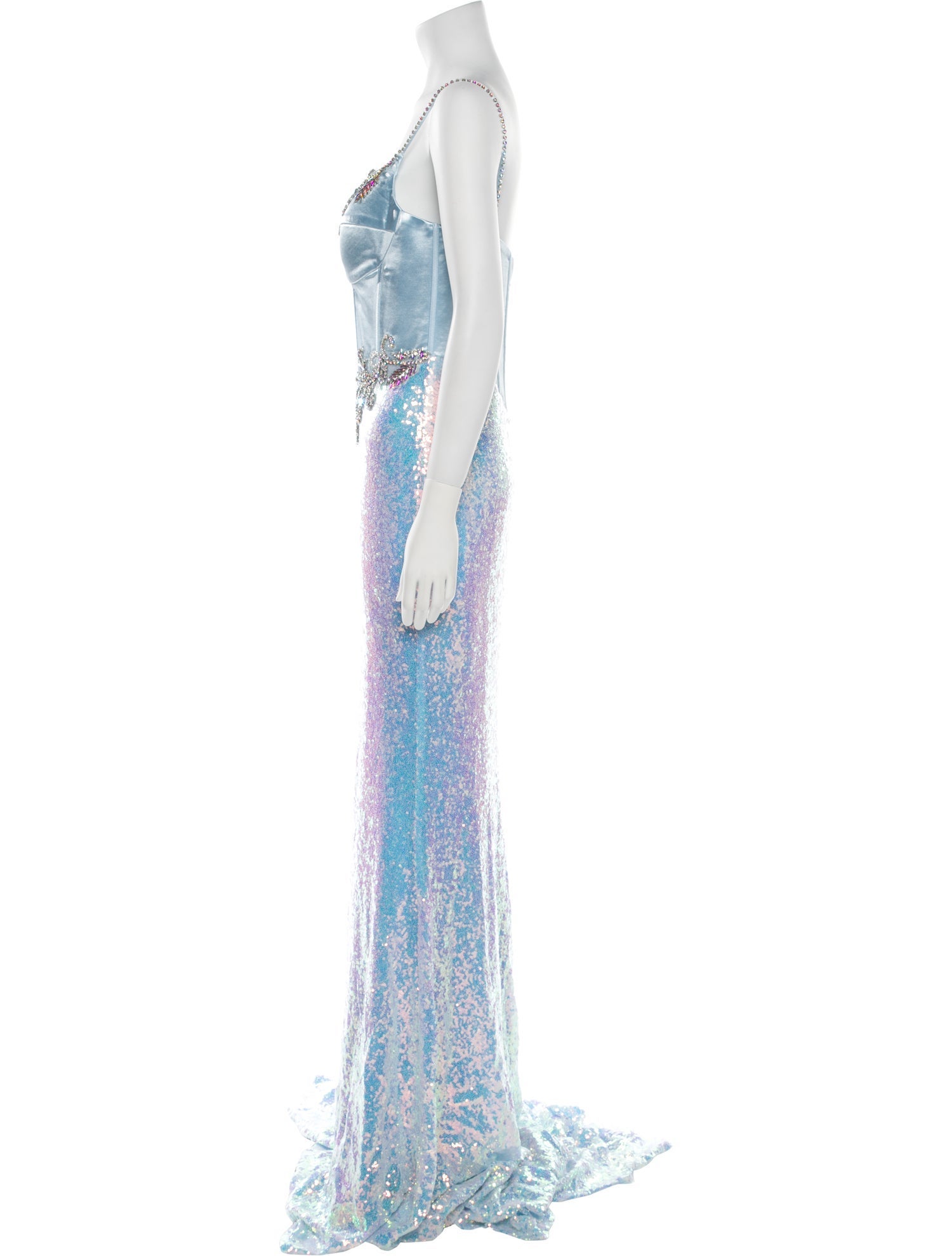 Portia & Scarlett Printed Long Dress w/ Tags