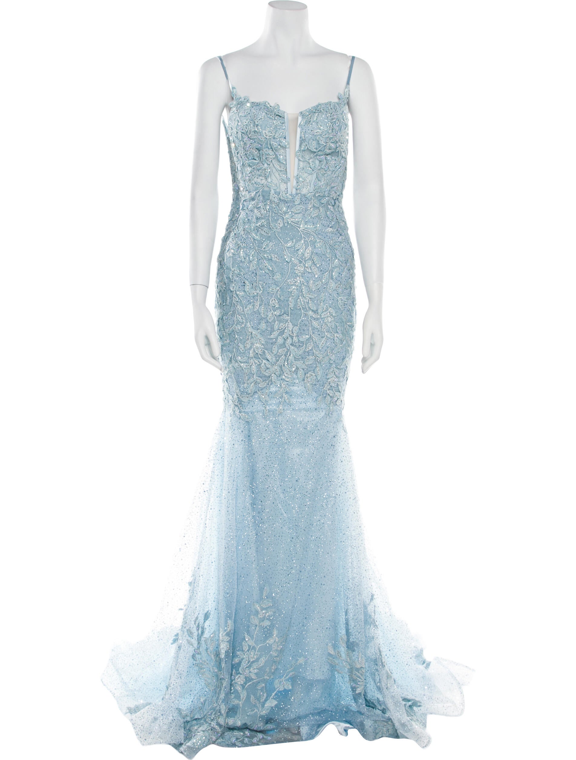 Portia & Scarlett Lace Pattern Long Dress w/ Tags