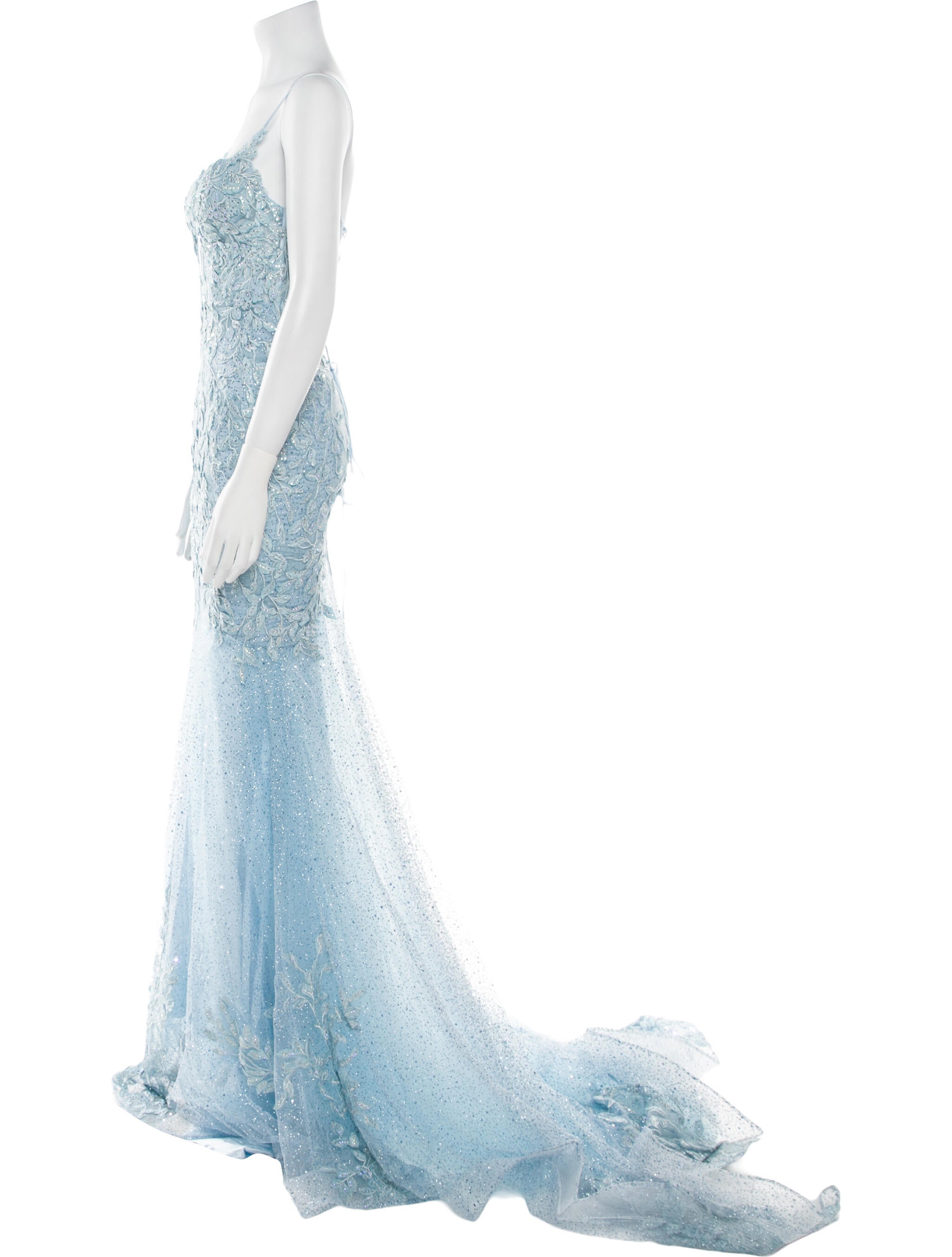 Portia & Scarlett Lace Pattern Long Dress w/ Tags