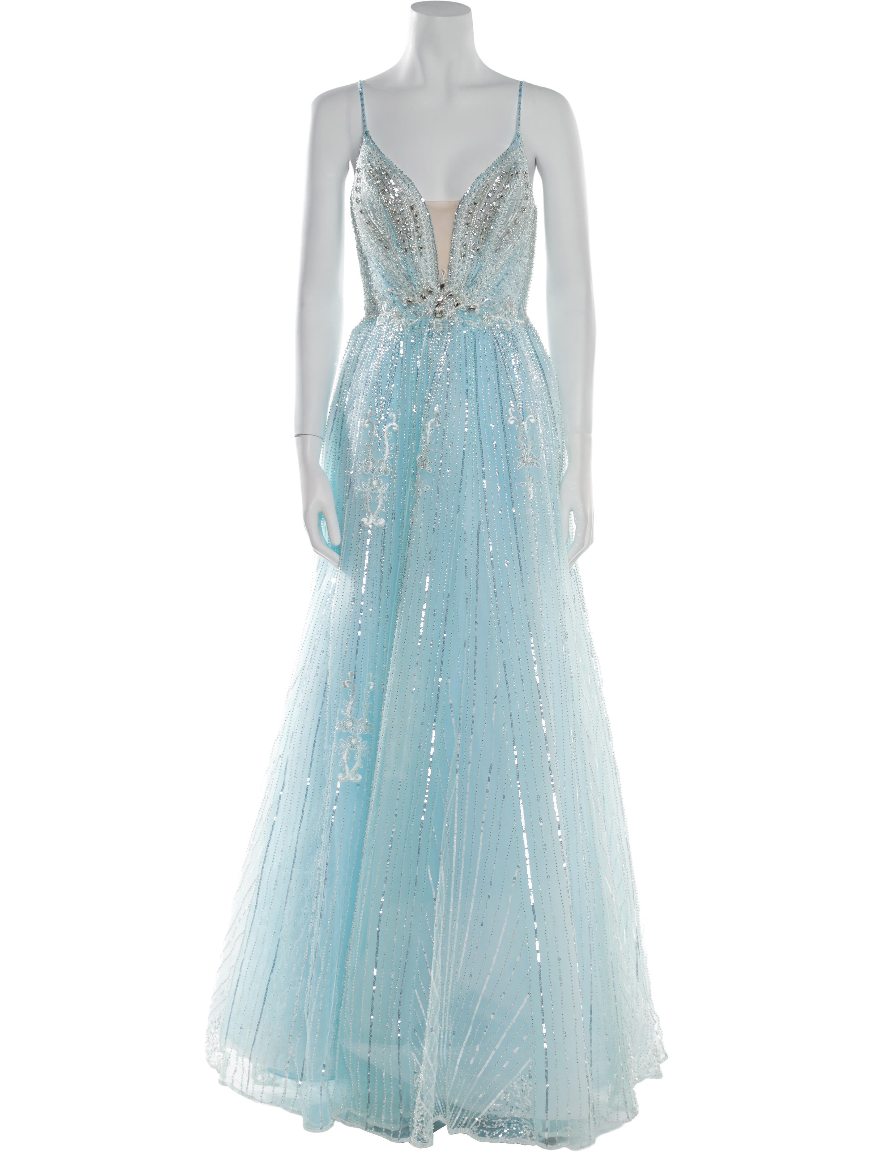 Portia & Scarlett Patterned Long Dress w/ Tags