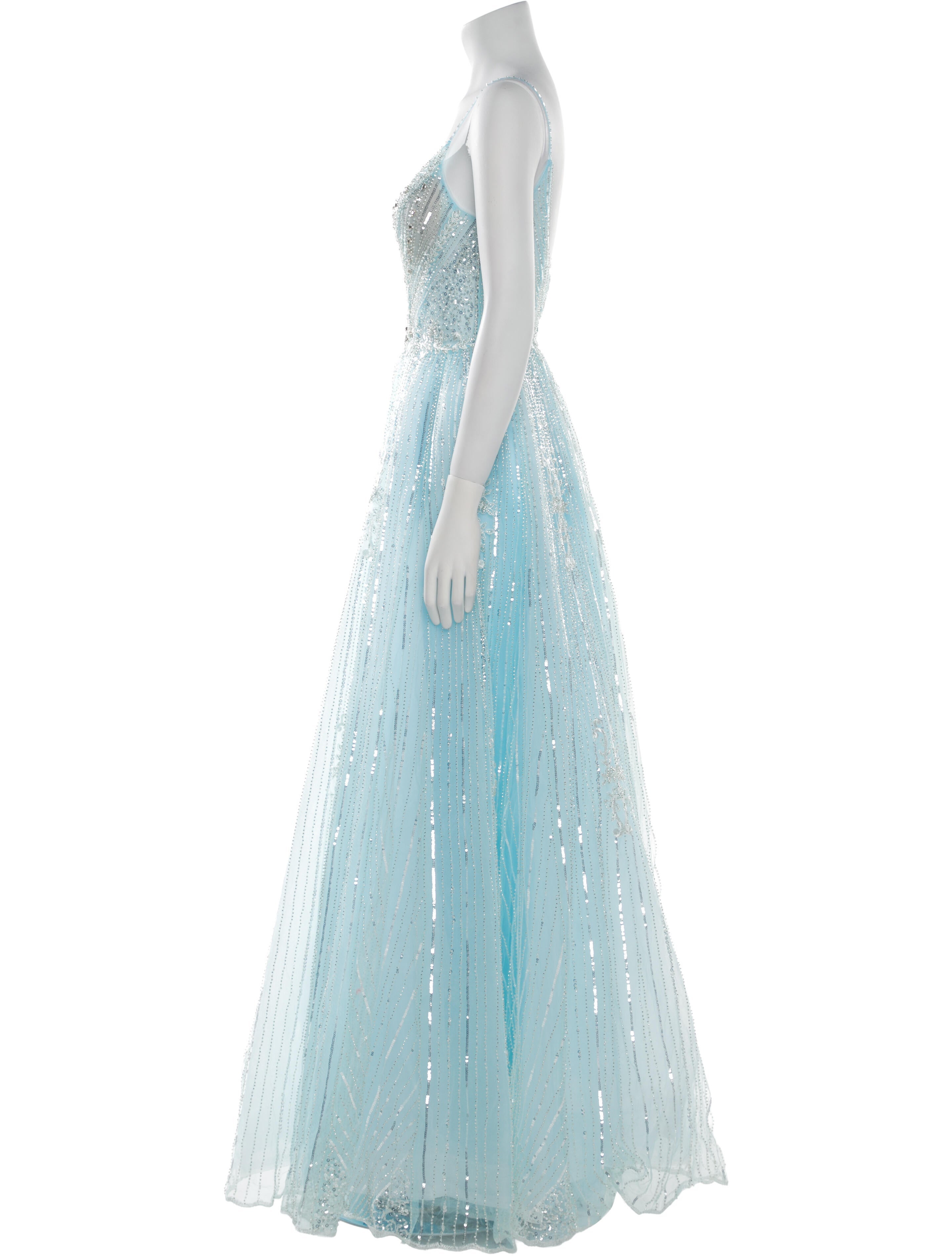 Portia & Scarlett Patterned Long Dress w/ Tags