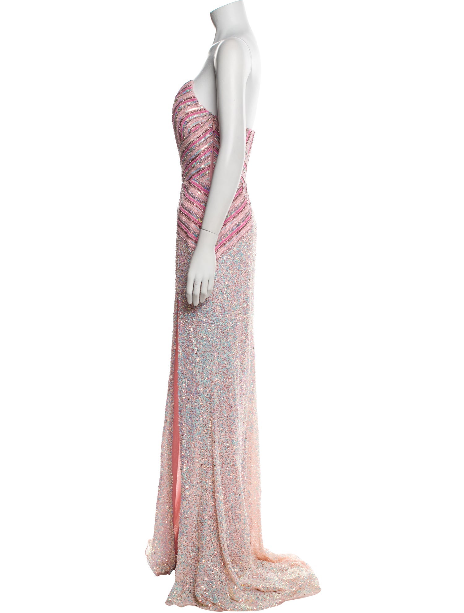 Portia & Scarlett Striped Long Dress