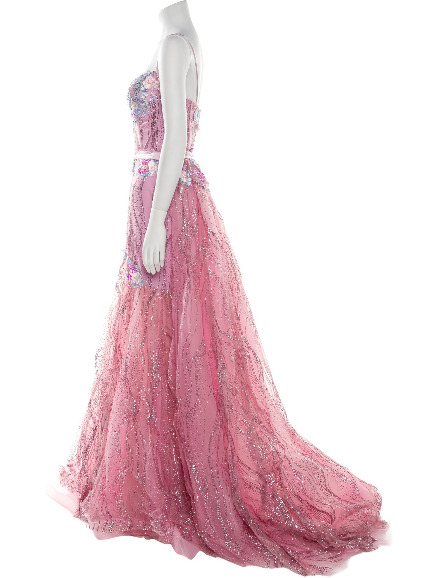 Portia & Scarlett Lace Pattern Long Dress w/ Tags