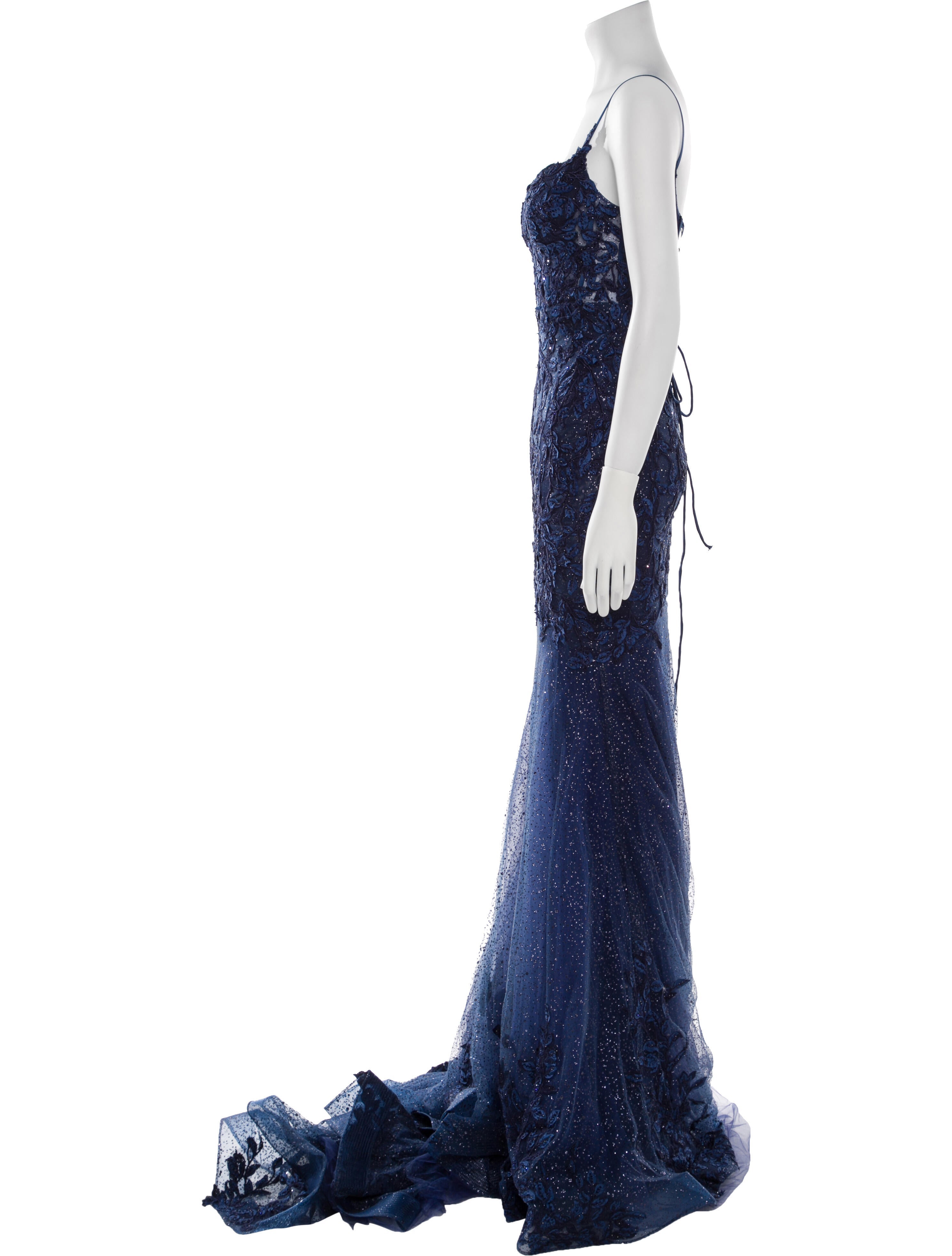 Portia & Scarlett Square Neckline Long Dress