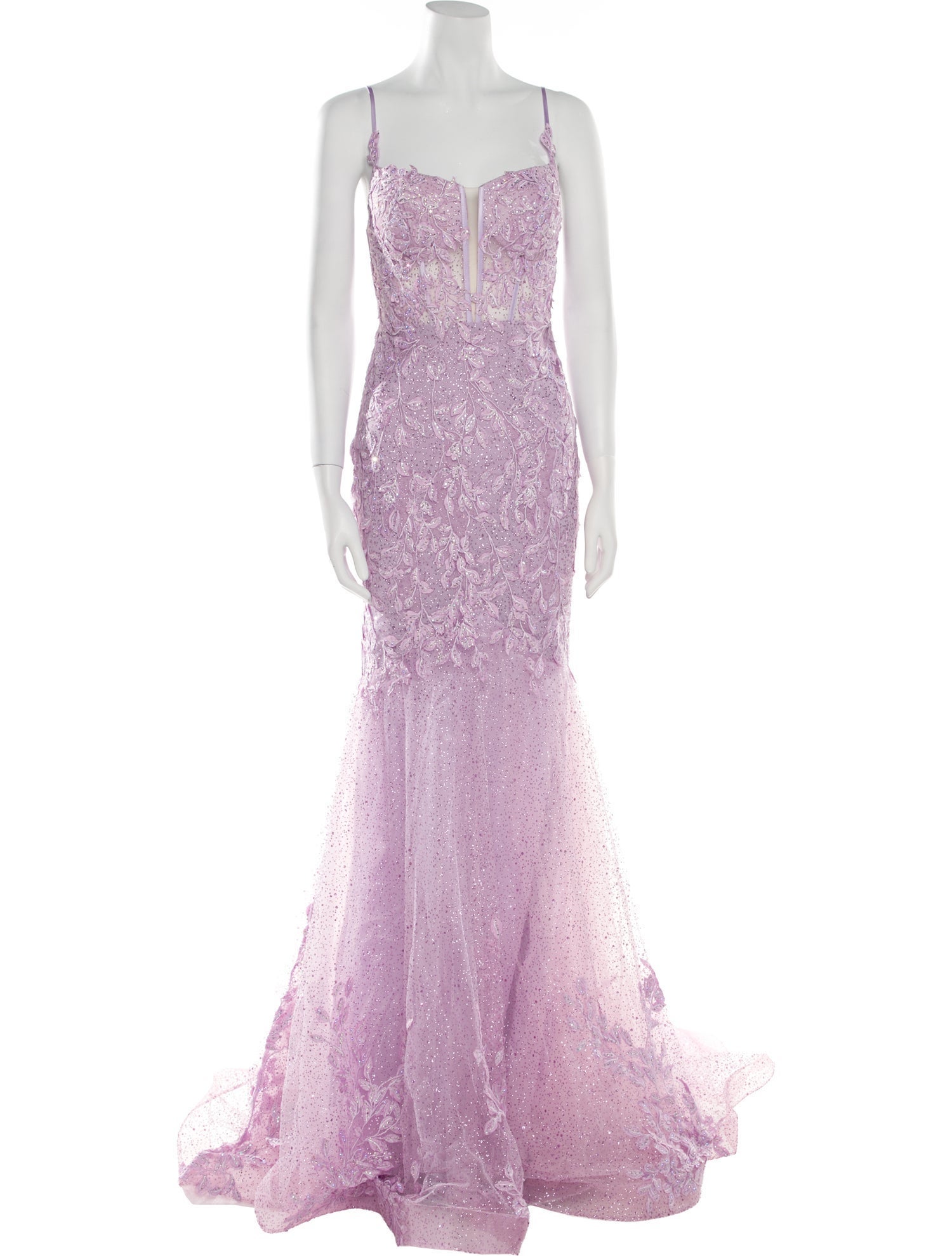 Portia & Scarlett Lace Pattern Long Dress w/ Tags