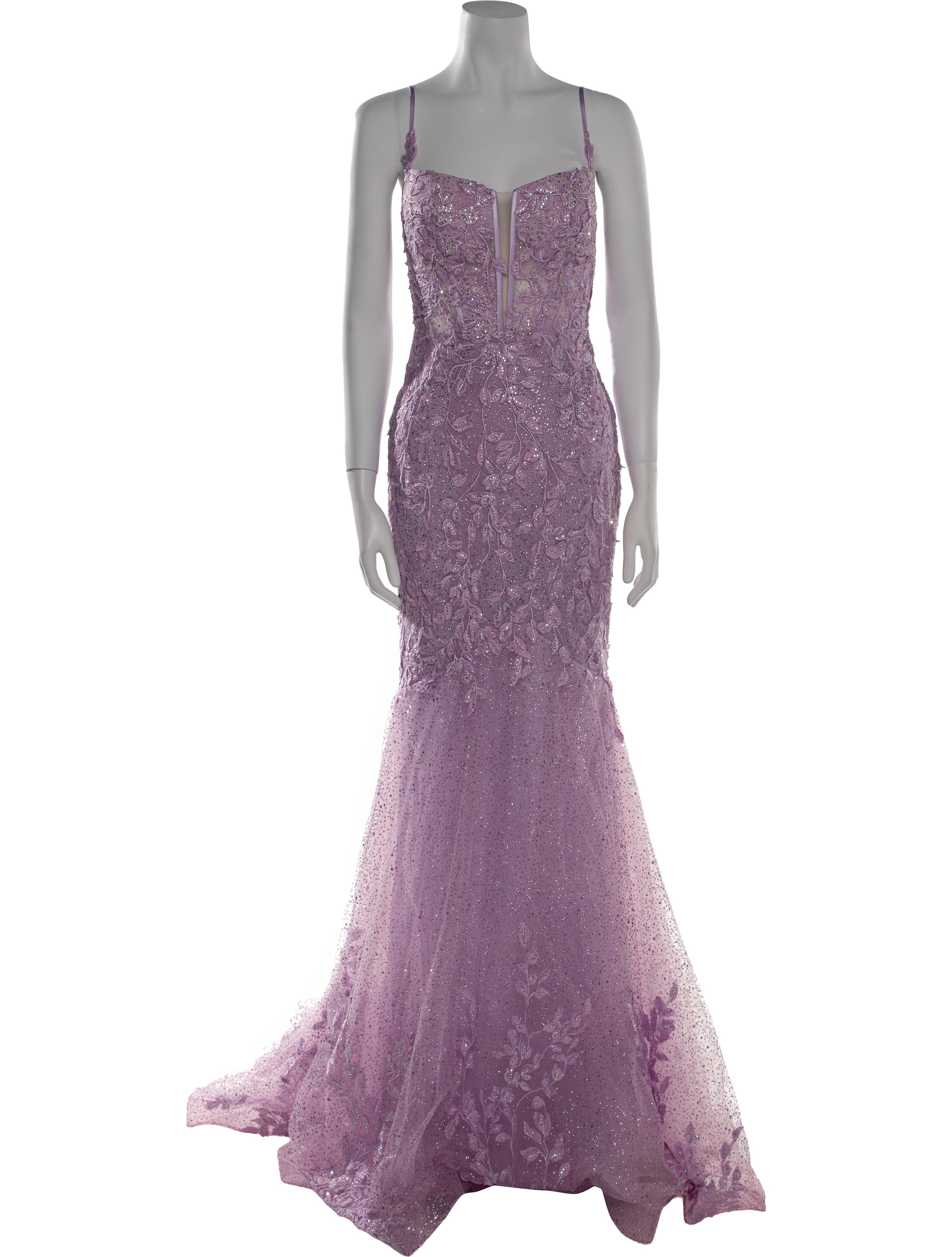 Portia & Scarlett Square Neckline Long Dress