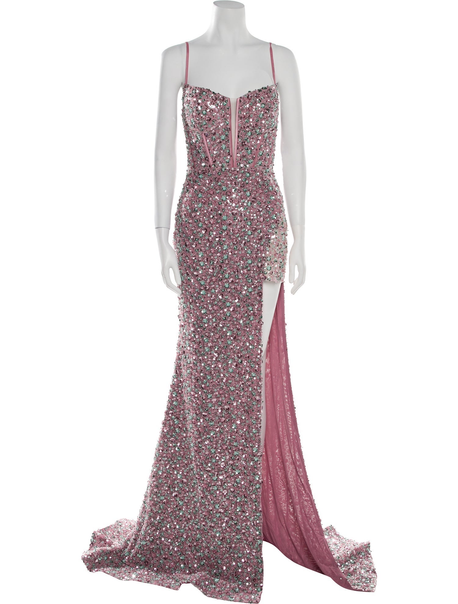 Portia & Scarlett Printed Long Dress