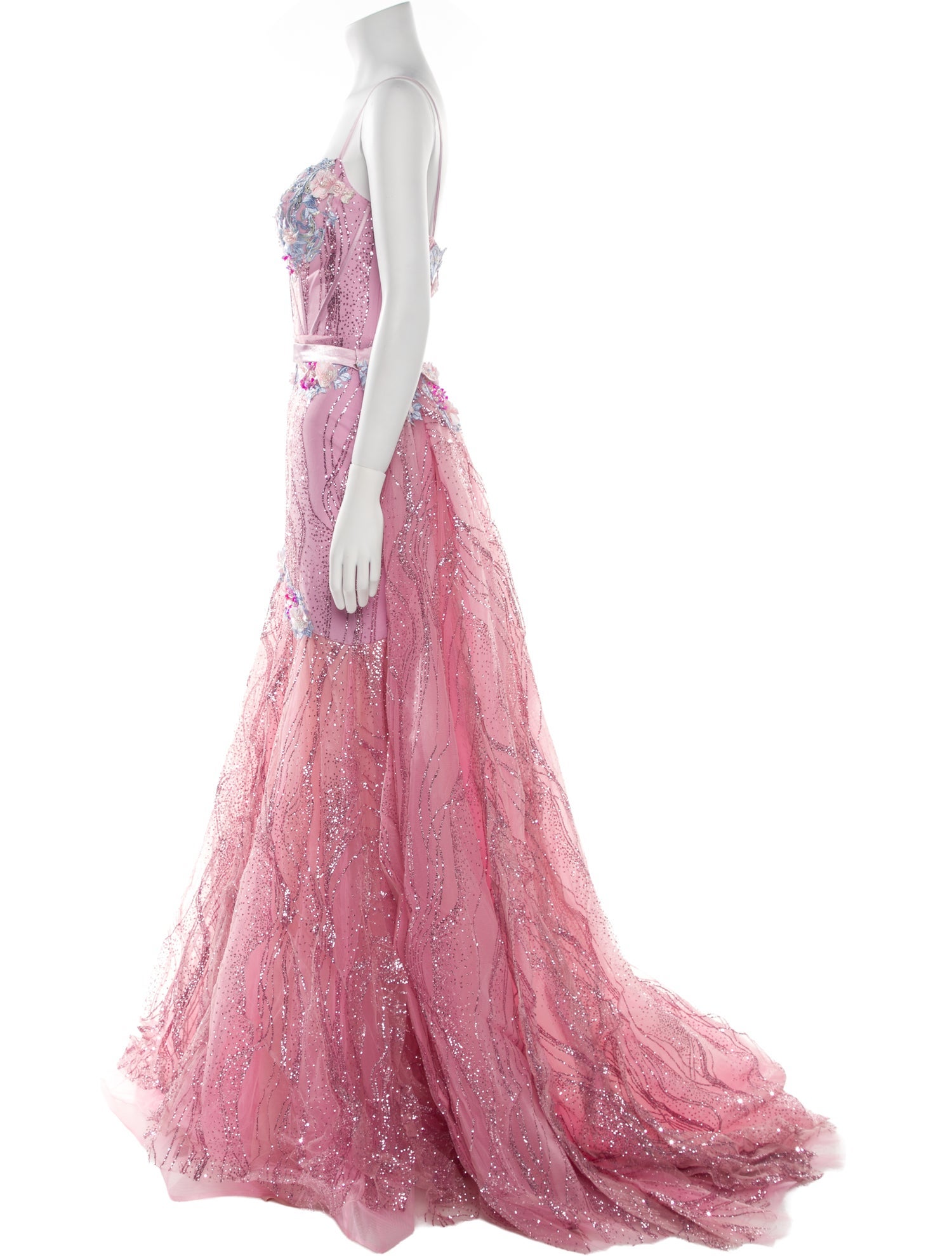 Portia & Scarlett Lace Pattern Long Dress w/ Tags